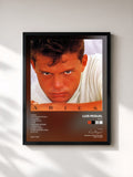 #noir Tableau de l'album Aries de Luis Miguel, cadre noir, imprimé et encadré en France