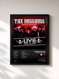 #noir Tableau de l'album Stallion Battalion de The BossHoss, cadre noir, imprimé et encadré en France