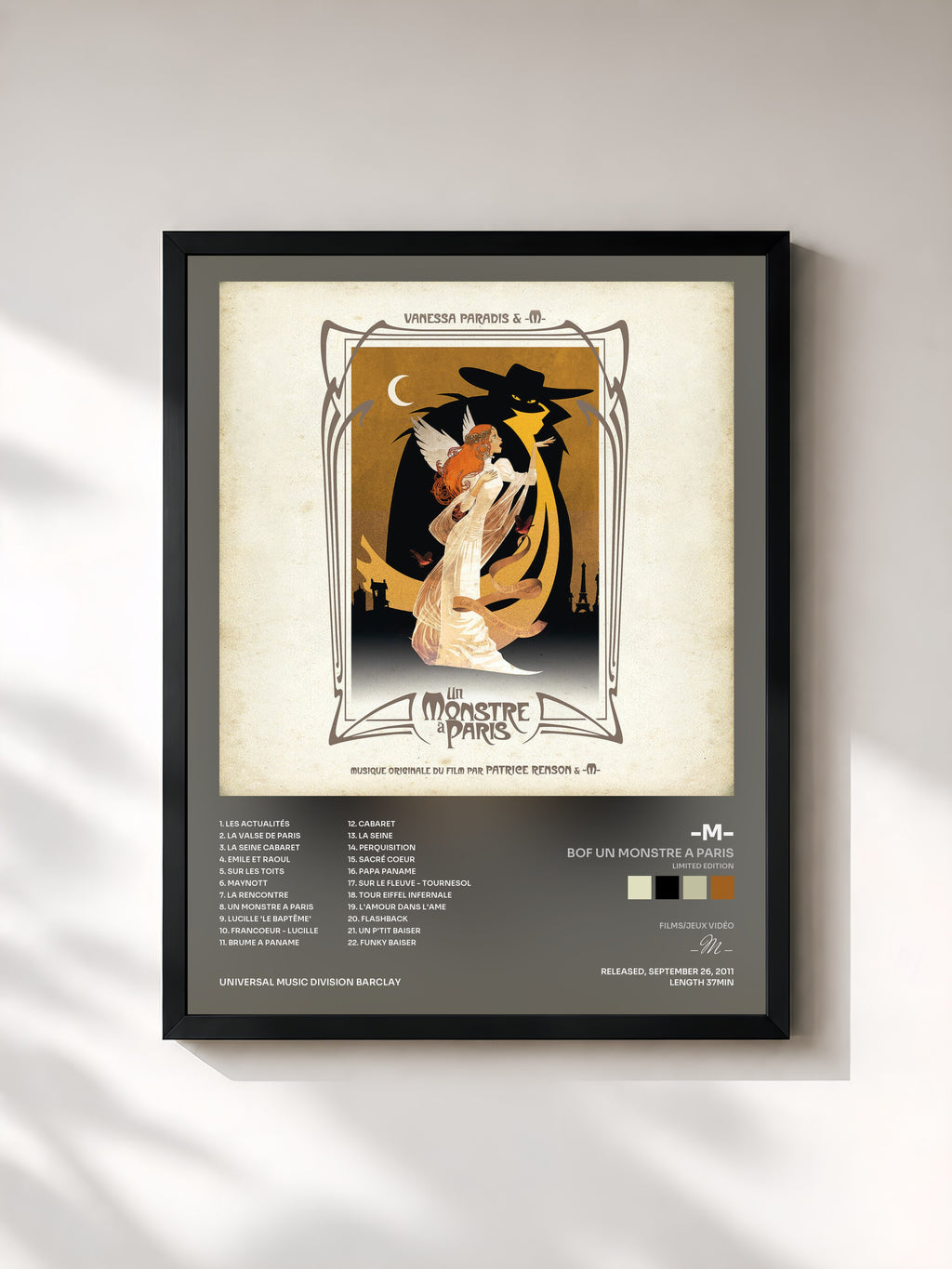 -M- · BOF Un Monstre A Paris (Limited Edition)
