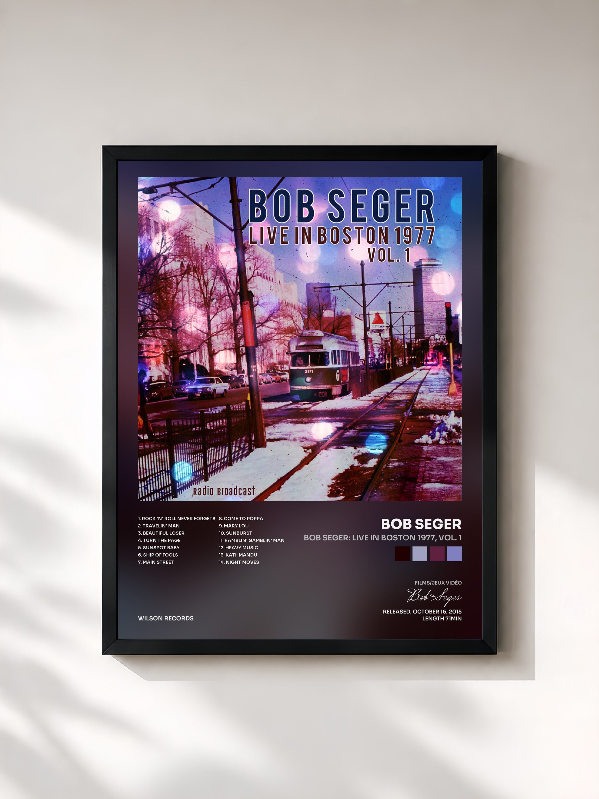 Bob Seger · Bob Seger: Live in Boston 1977, Vol. 1