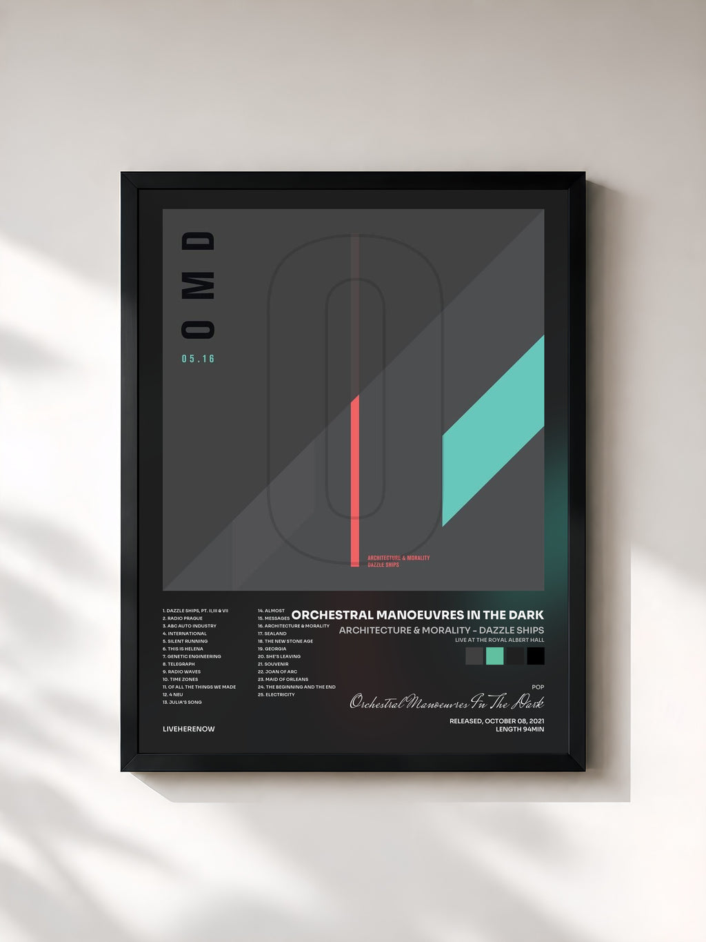 Orchestral Manoeuvres In The Dark · Architecture & Morality - Dazzle Ships (Live At The Royal Albert Hall)
