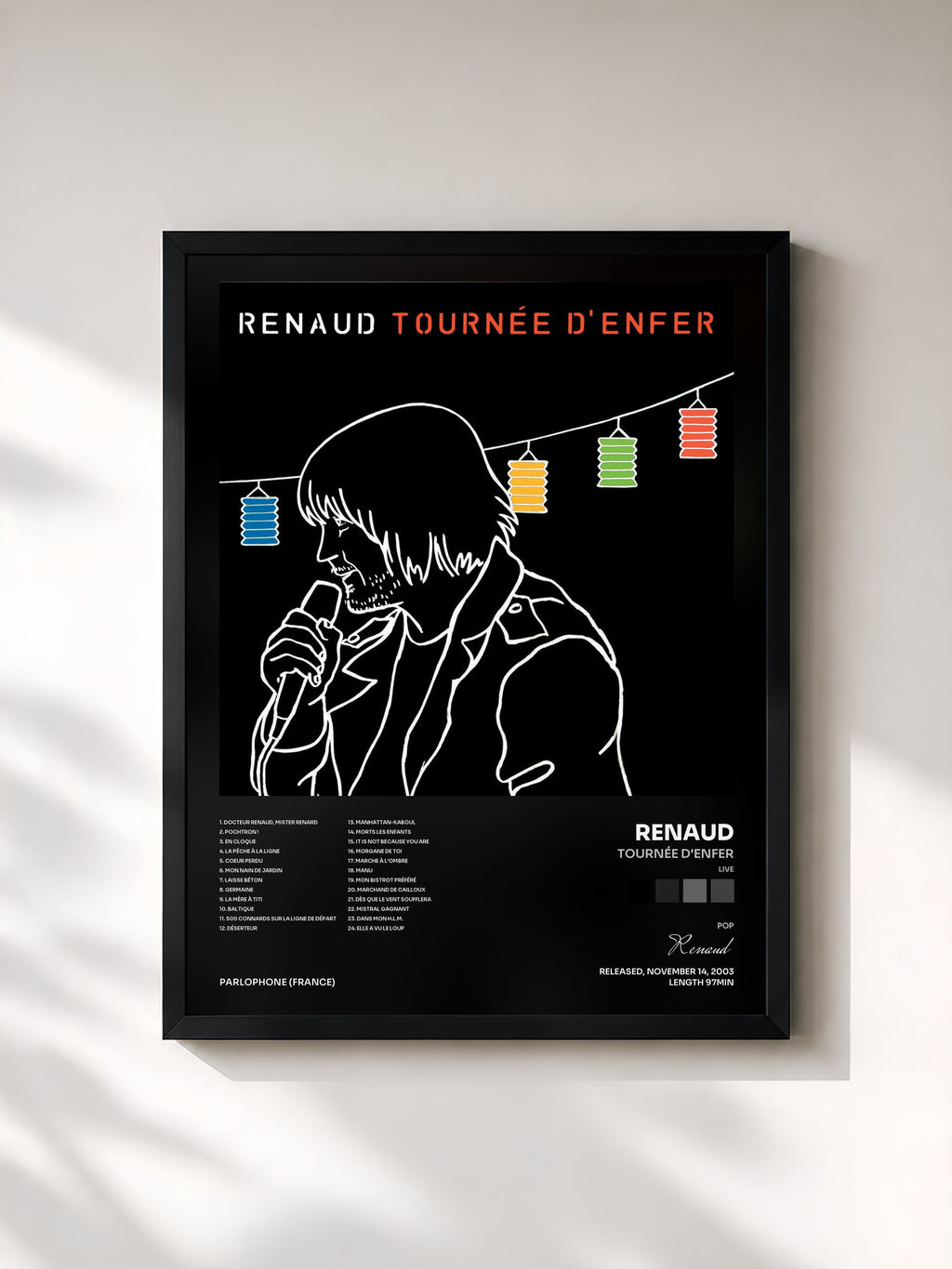 Renaud · Tournée d'enfer (Live)