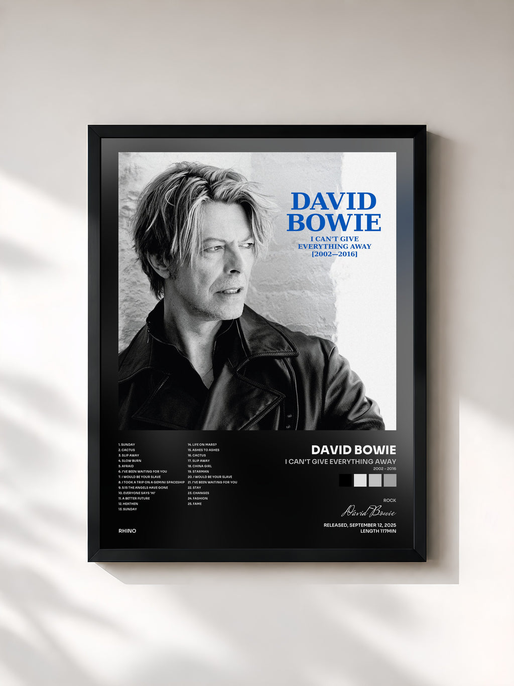 David Bowie · I Can't Give Everything Away (2002 - 2016)