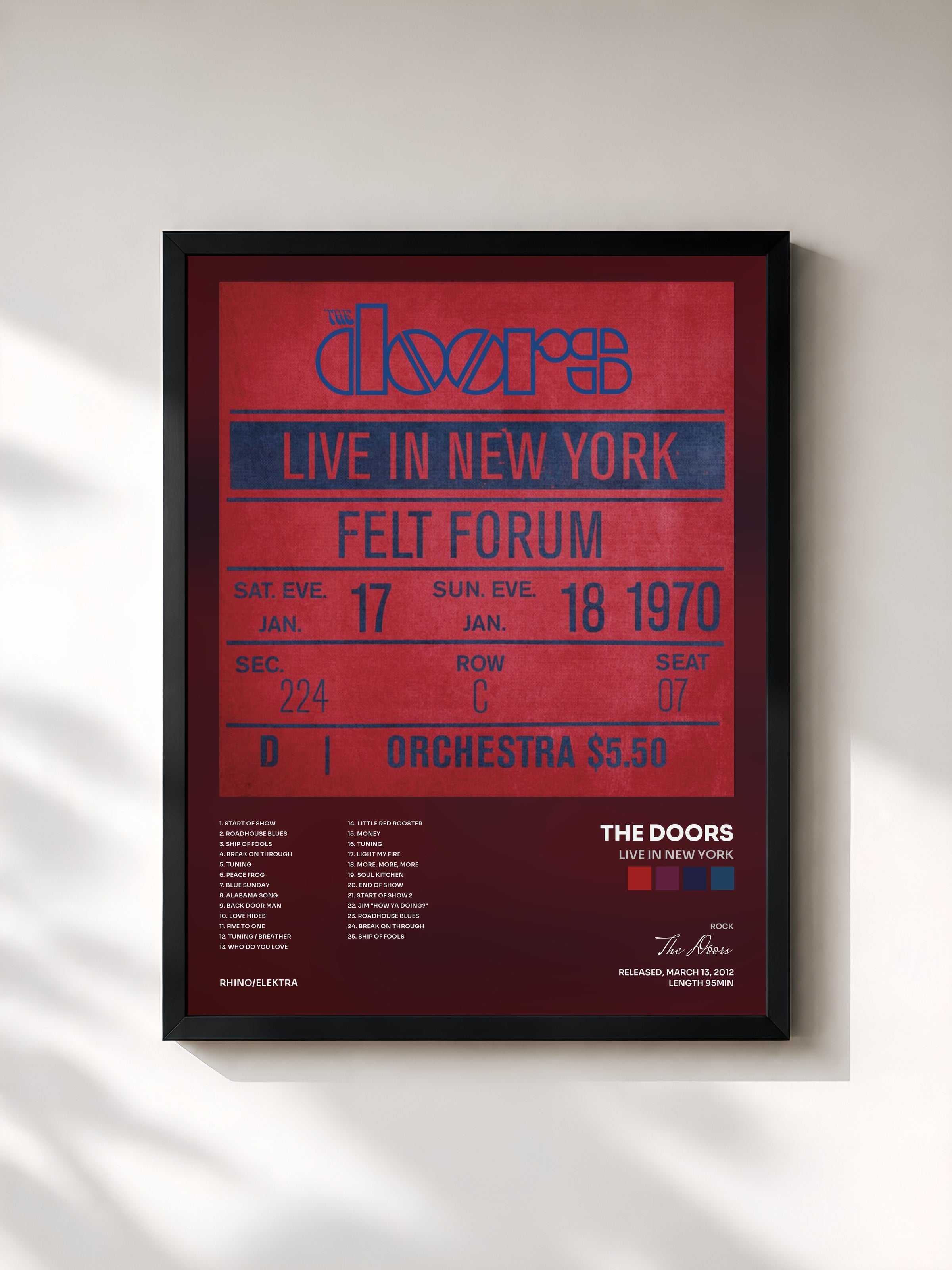 The Doors · Live in New York
