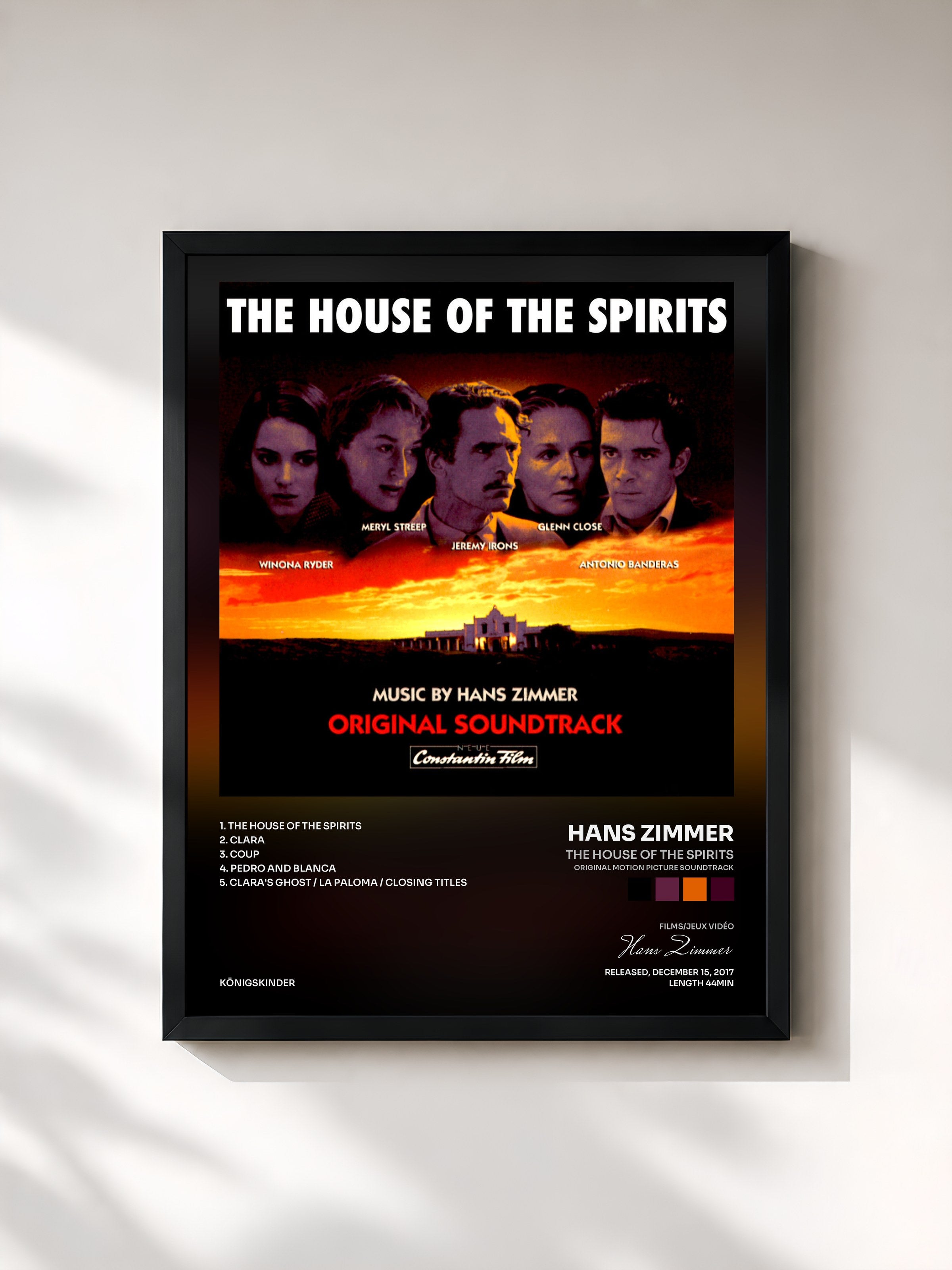 Hans Zimmer · The House of the Spirits (Original Motion Picture Soundtrack)