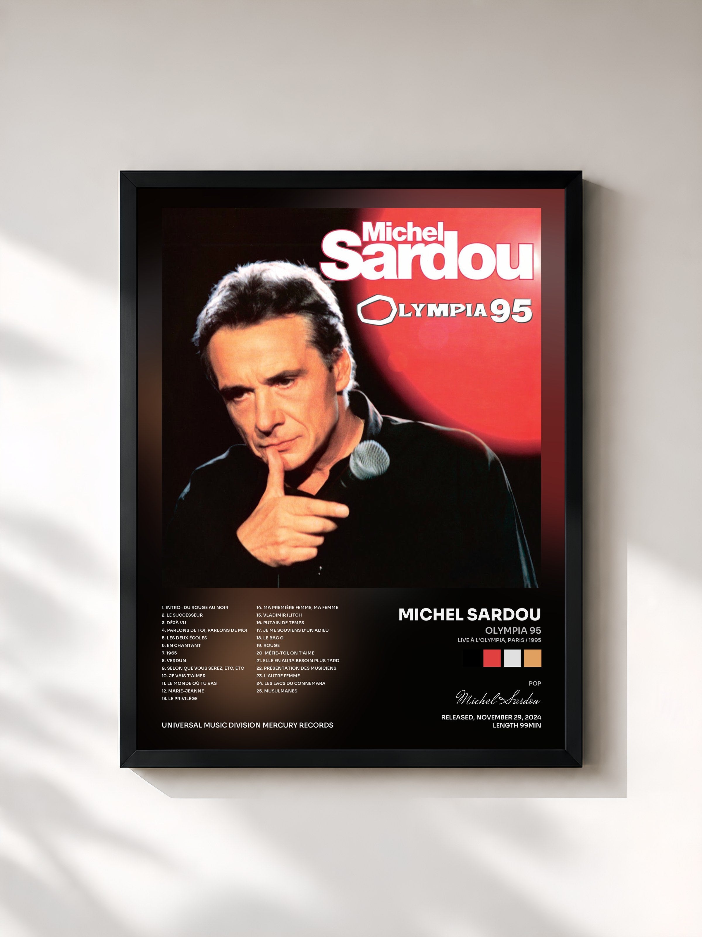 Michel Sardou · Olympia 95 (Live à l'Olympia, Paris / 1995)