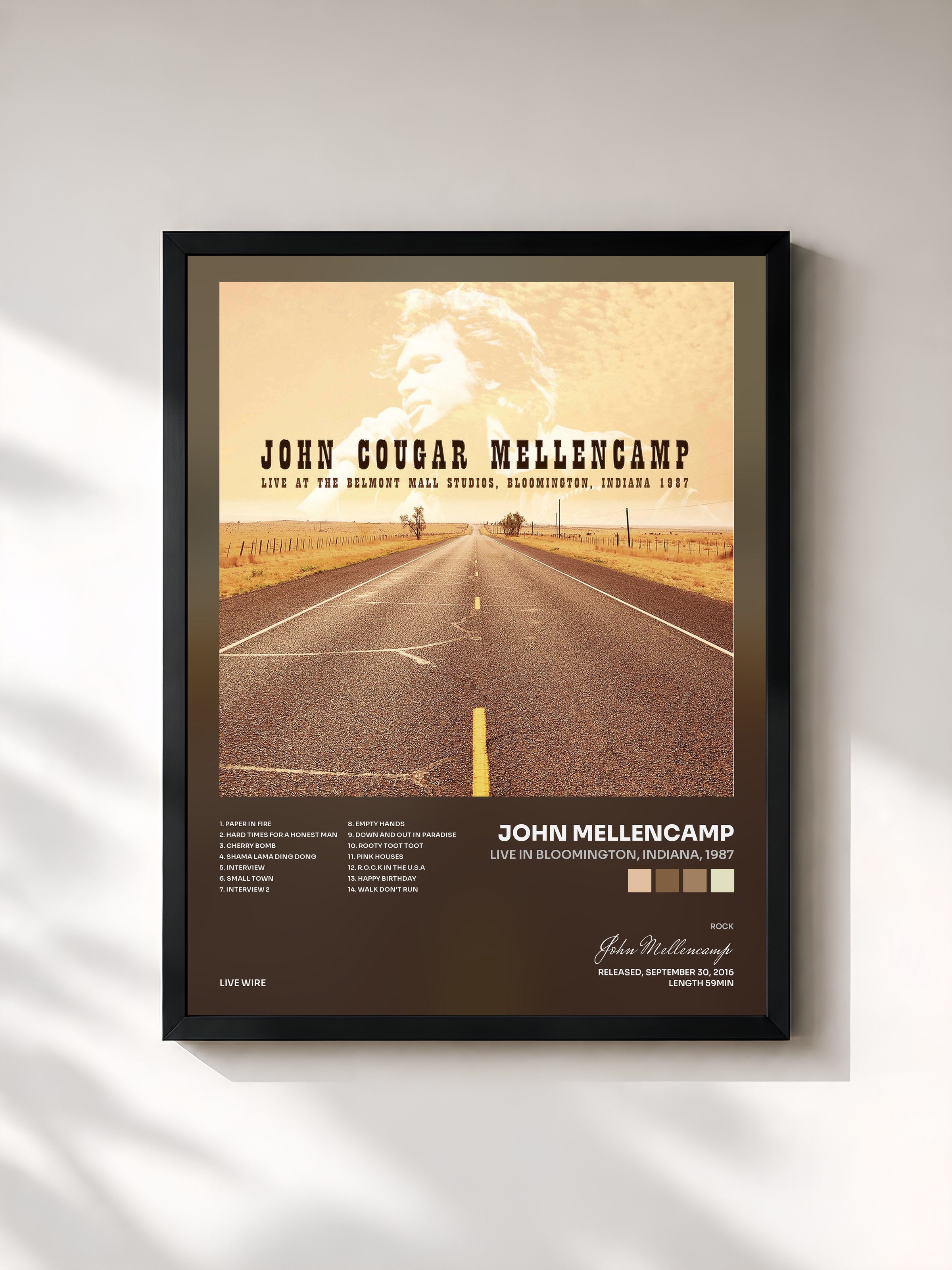 John Mellencamp · Live in Bloomington, Indiana, 1987