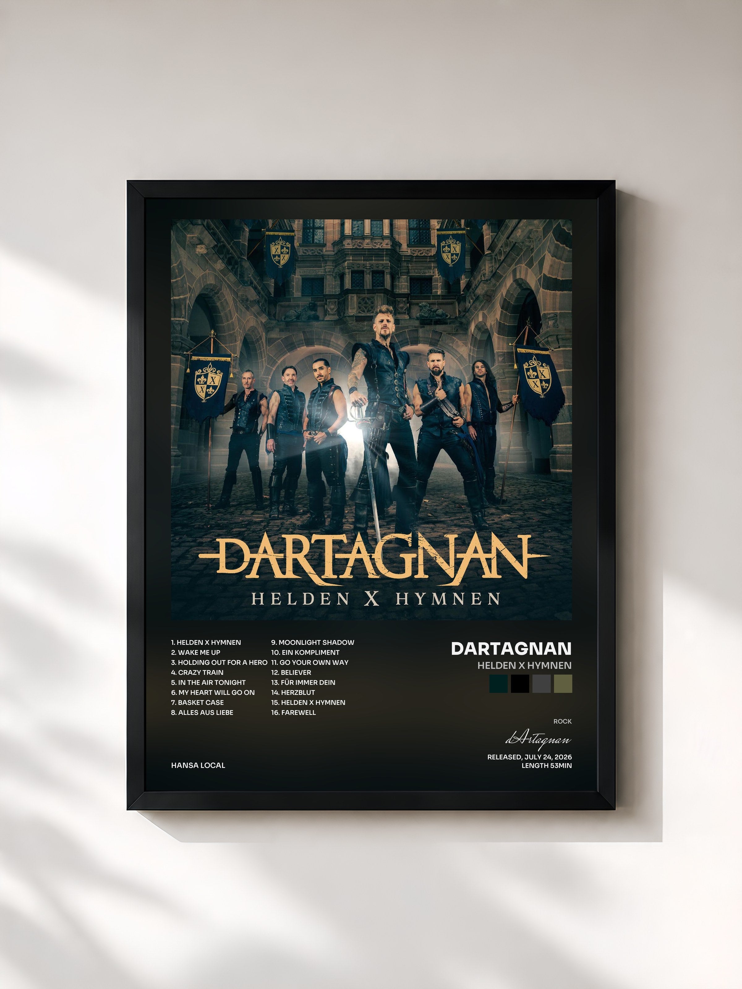 dArtagnan · Helden X Hymnen
