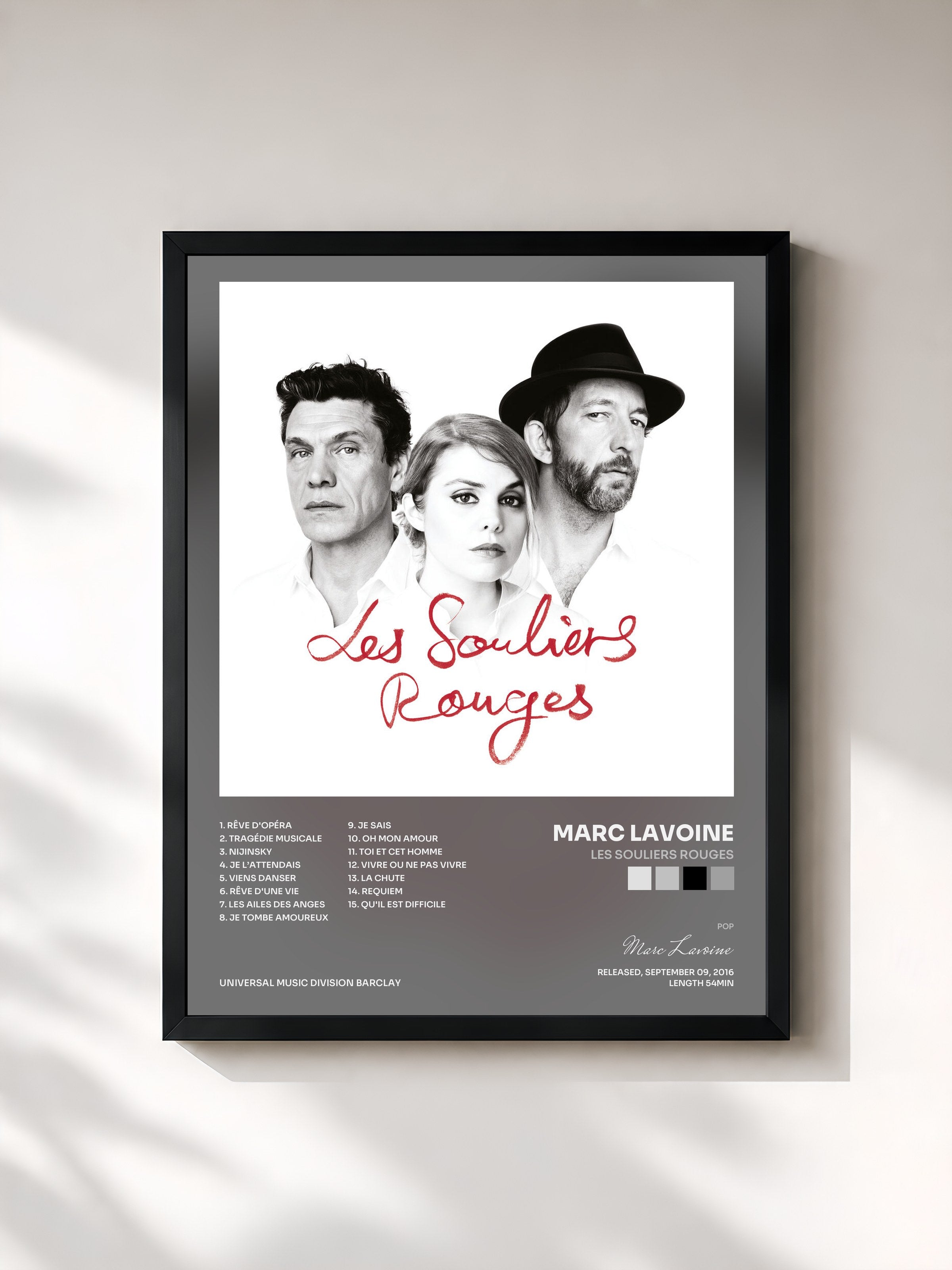 Marc Lavoine · Les souliers rouges