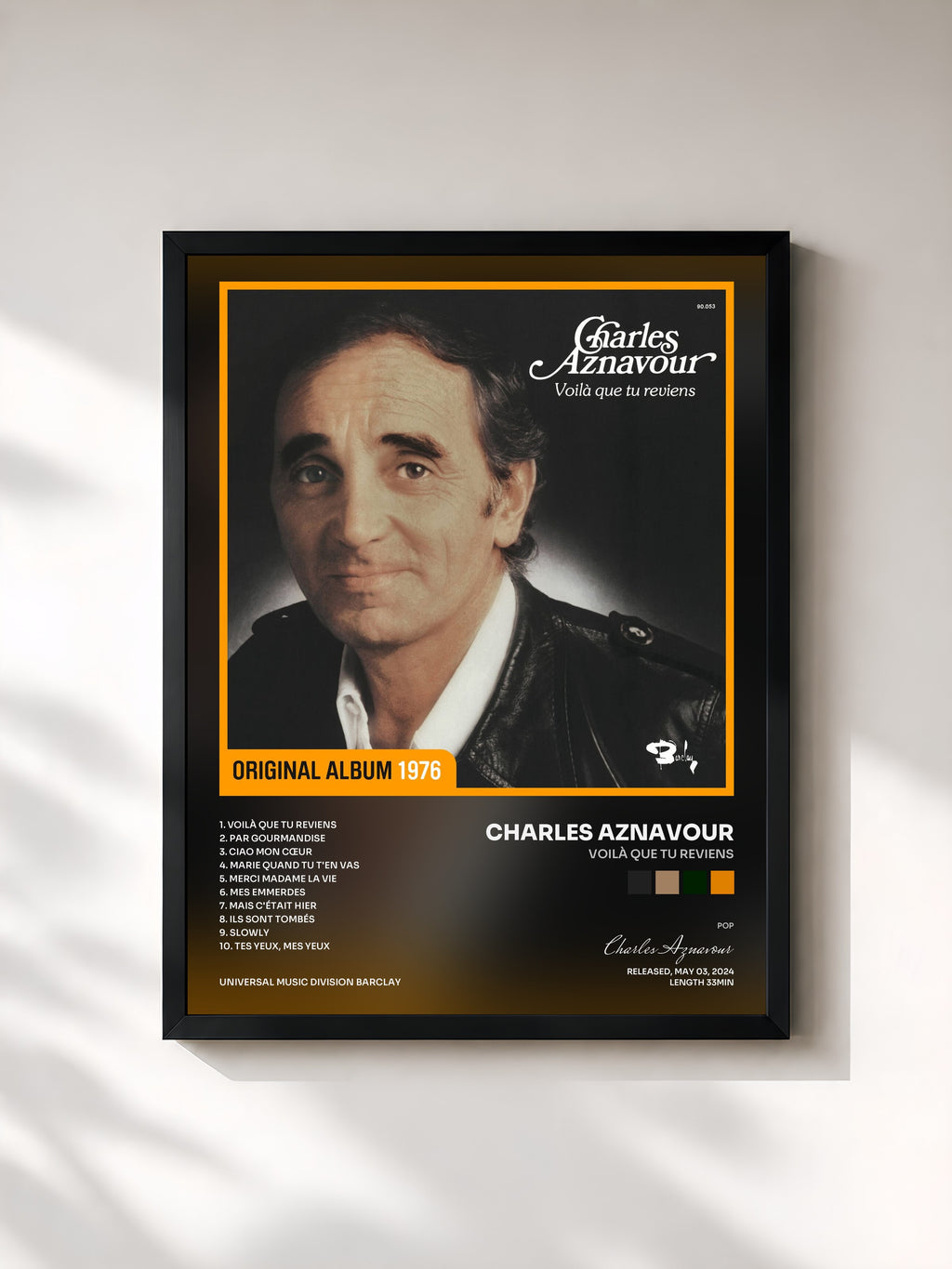 Charles Aznavour · Voilà que tu reviens
