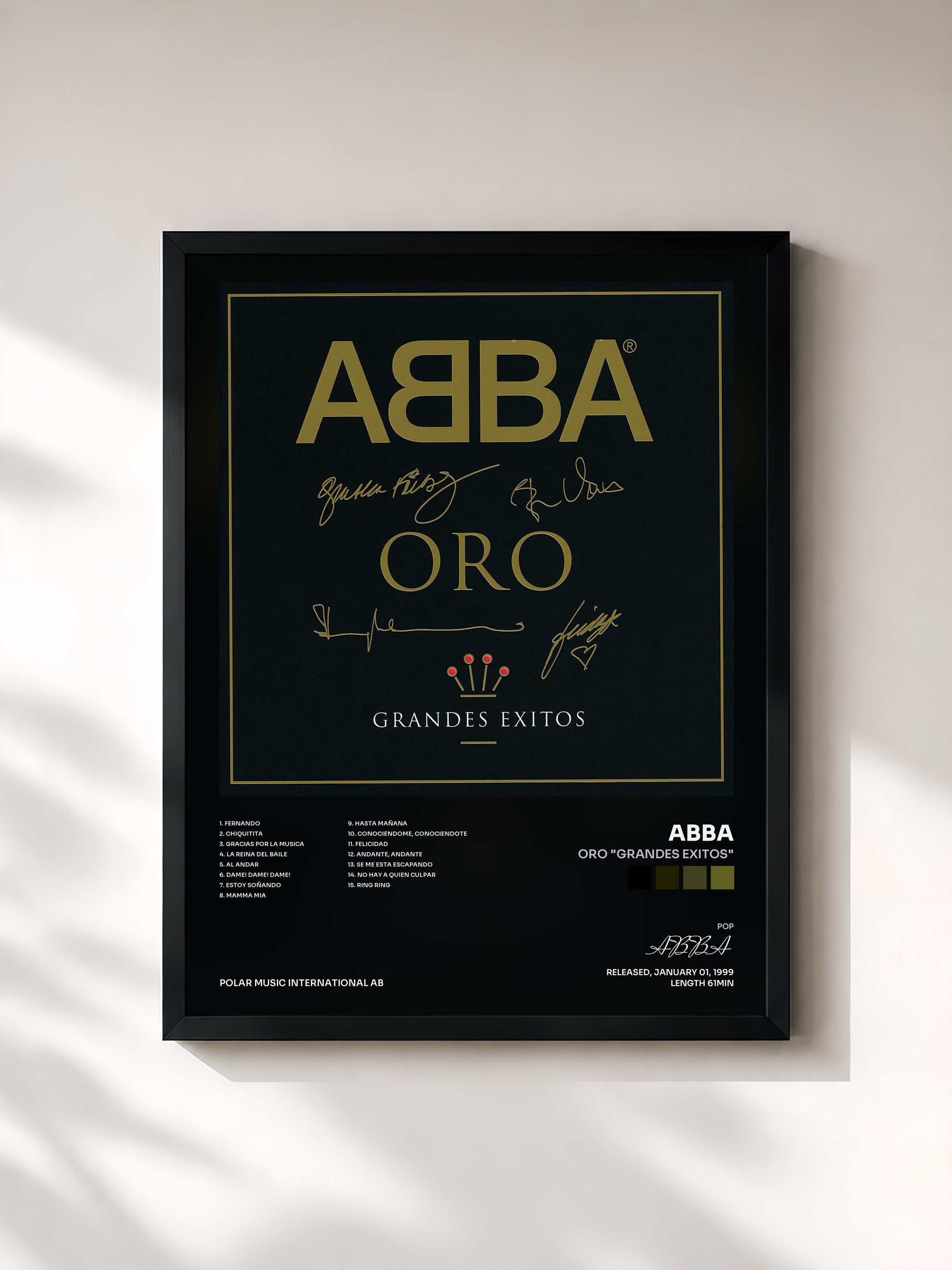 ABBA · Oro "Grandes Exitos"