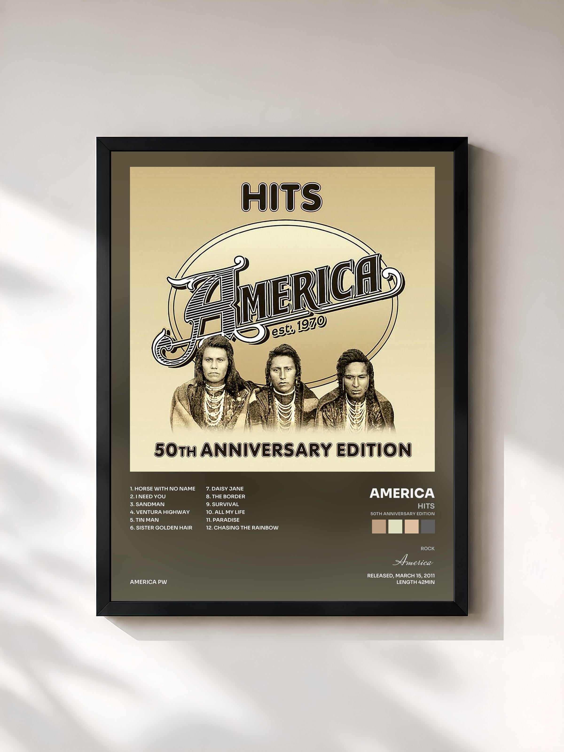 America · Hits (50th Anniversary Edition)