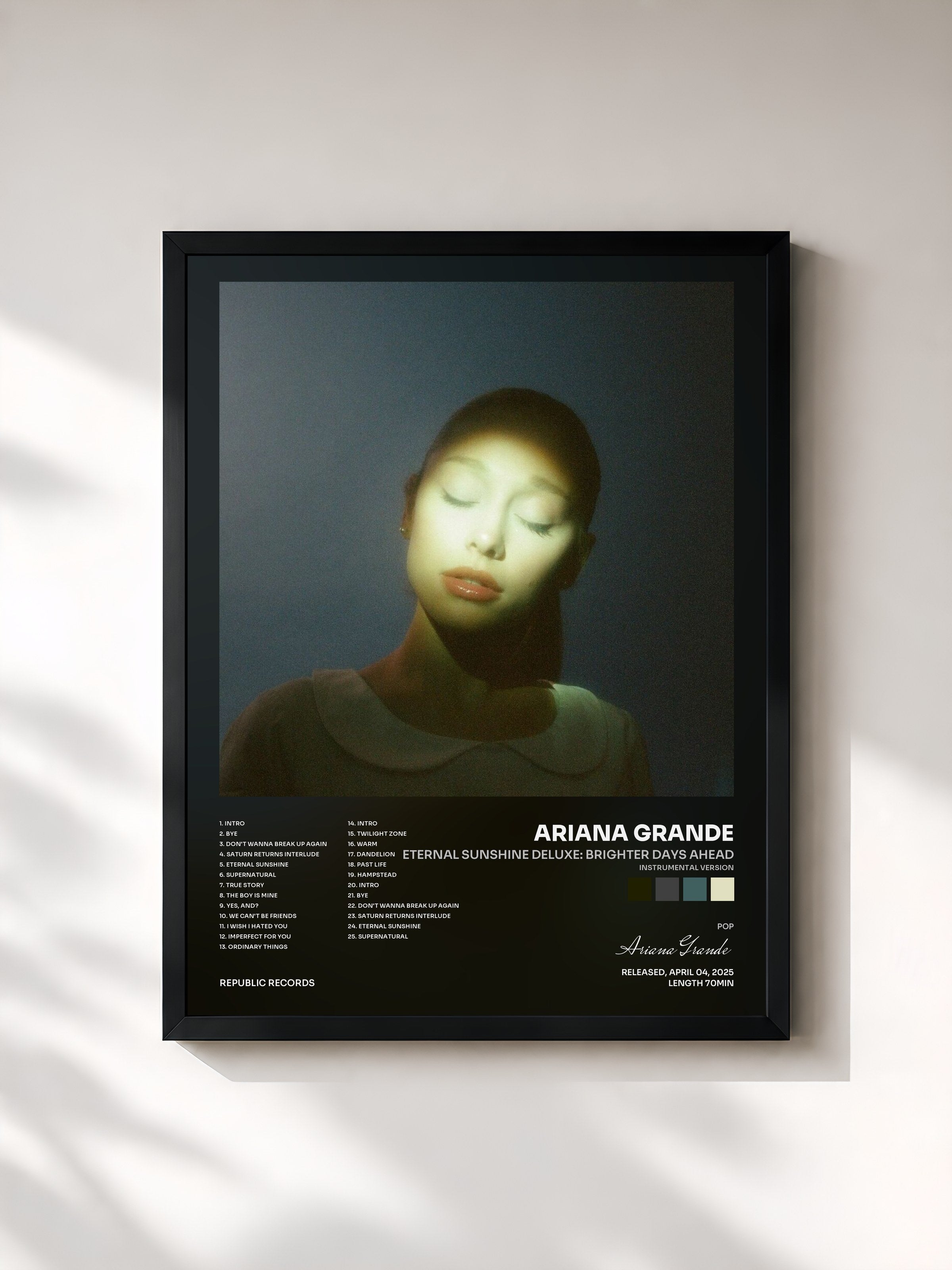 Ariana Grande · eternal sunshine deluxe: brighter days ahead (instrumental version)