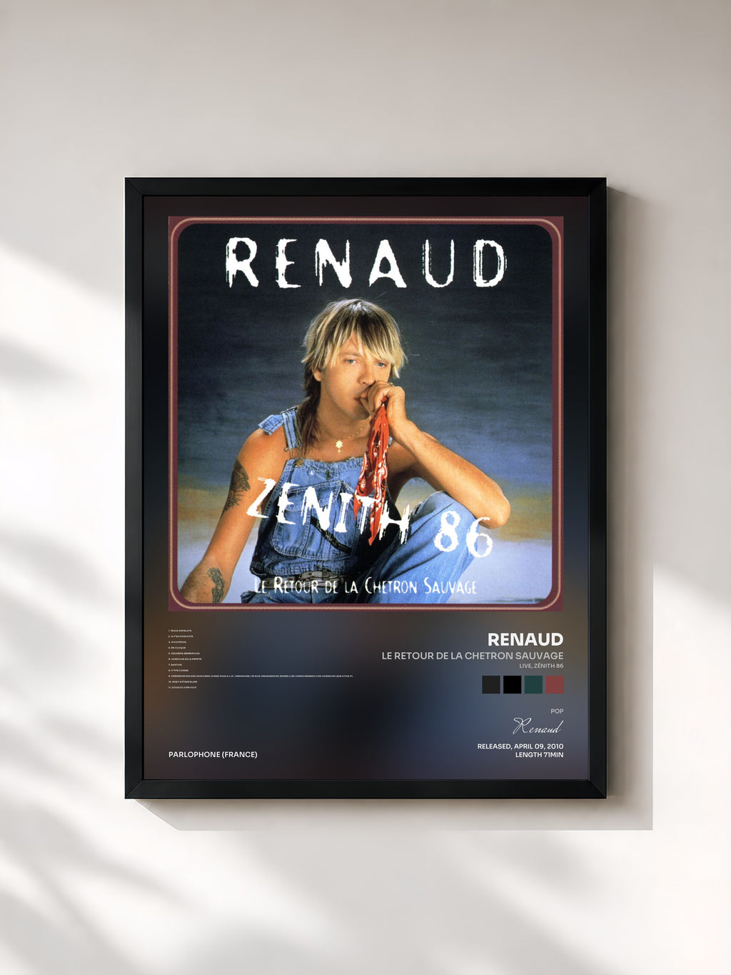Renaud · Le retour de la chetron sauvage (Live, Zénith 86)