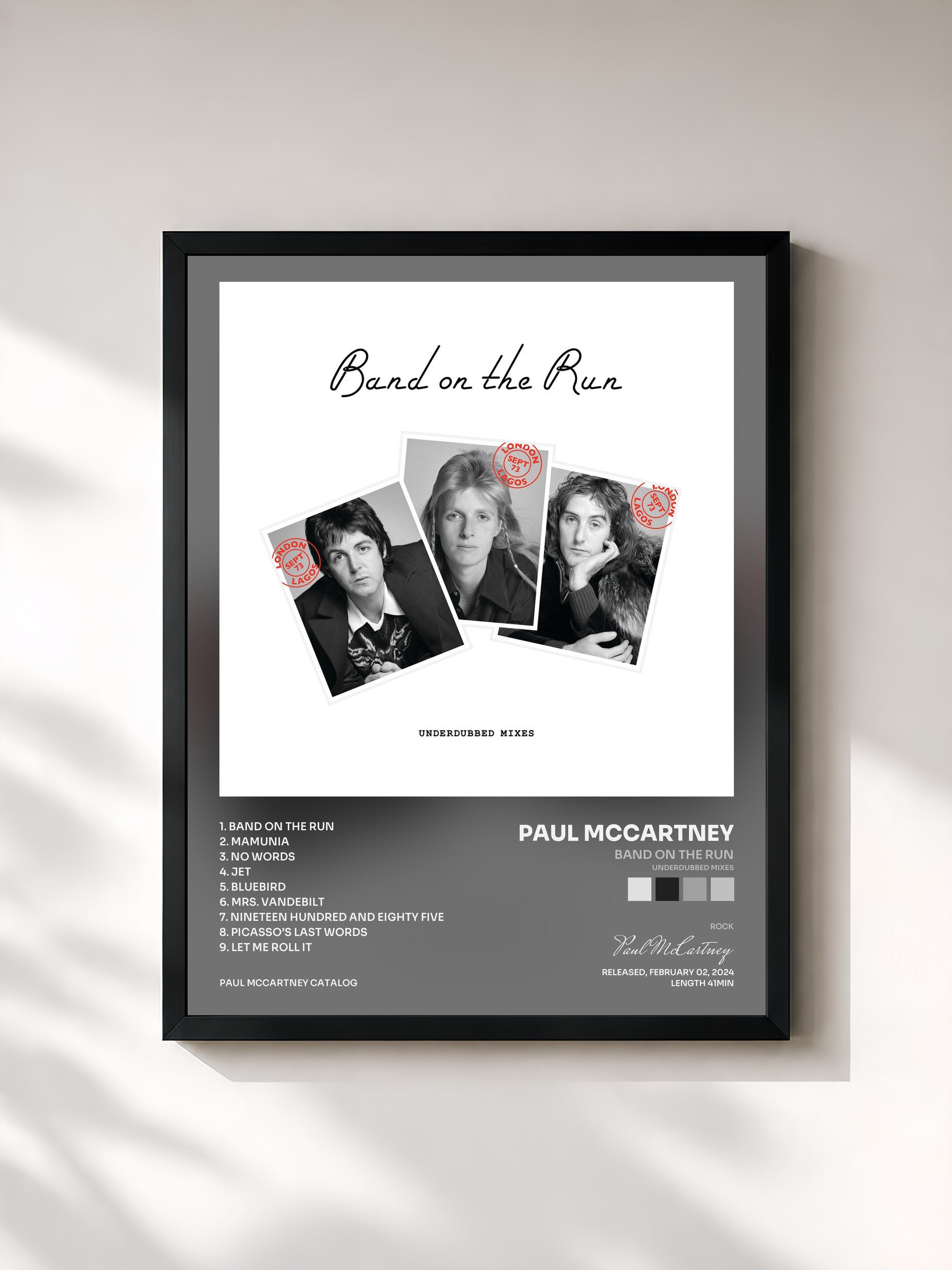 Paul McCartney · Band On The Run (Underdubbed Mixes)