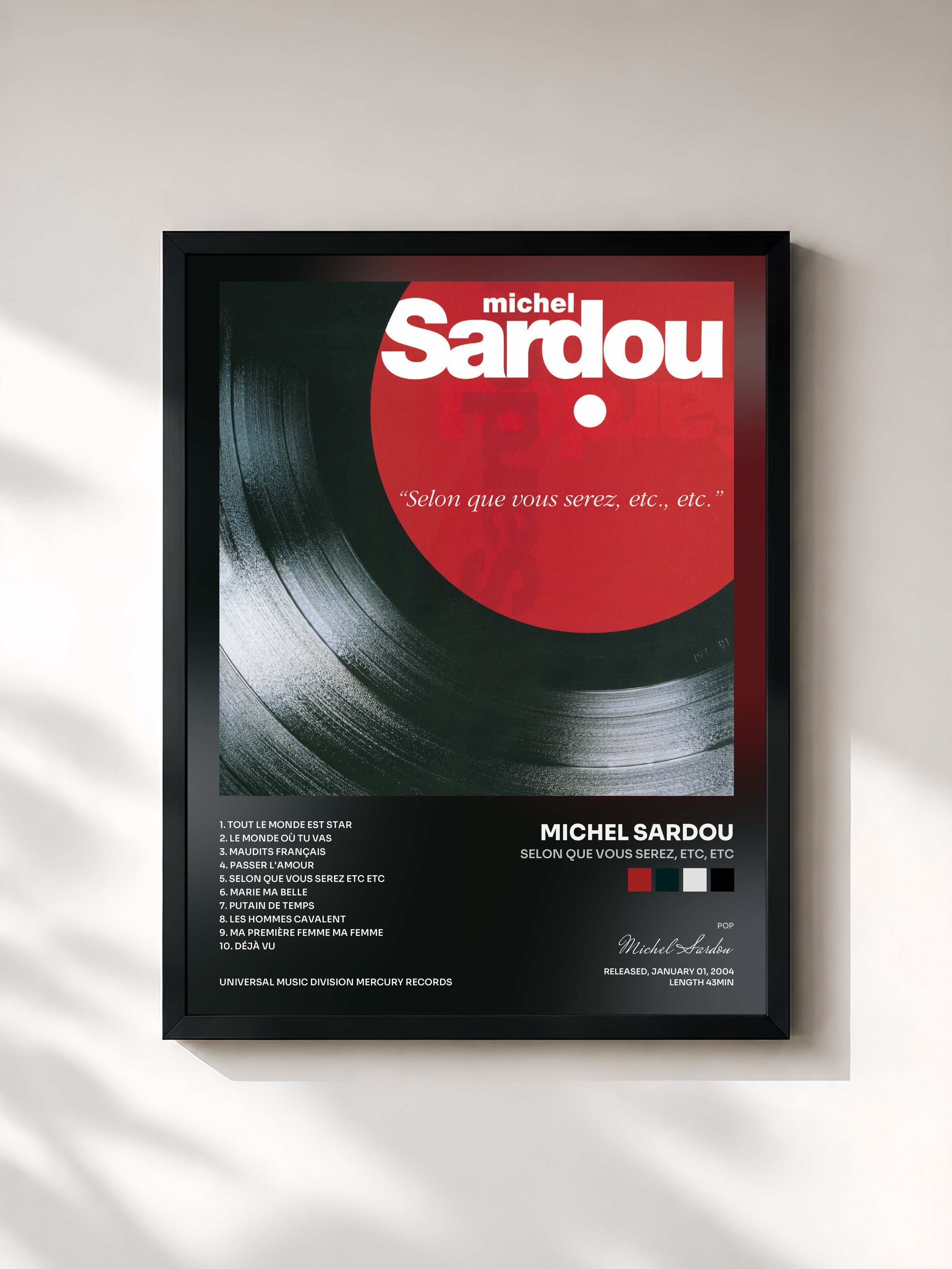 Michel Sardou · Selon Que Vous Serez, Etc, Etc