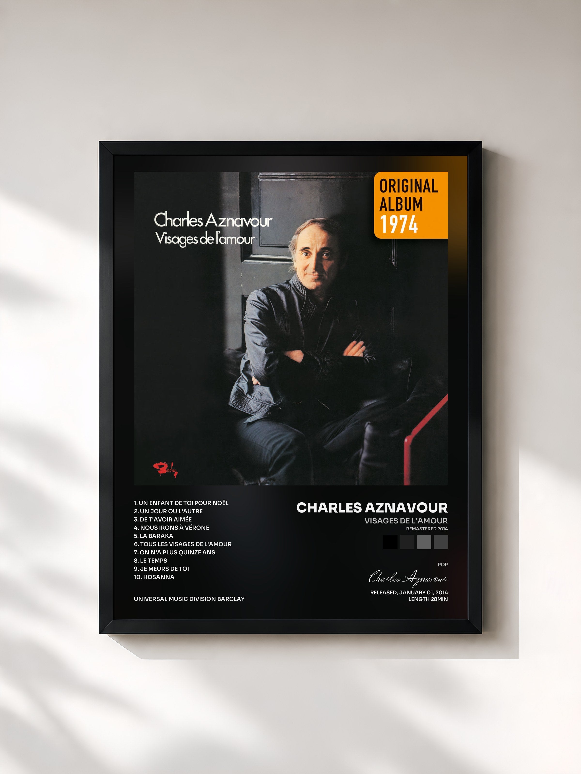 Charles Aznavour · Visages de l'amour (Remastered 2014)