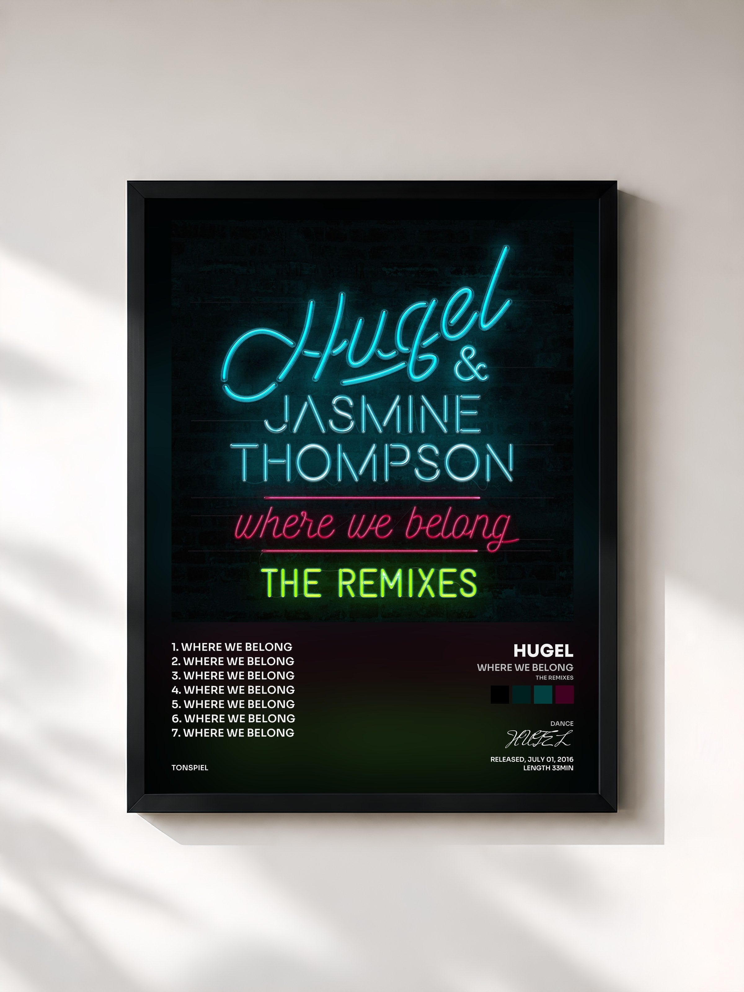 HUGEL · Where We Belong (The Remixes)