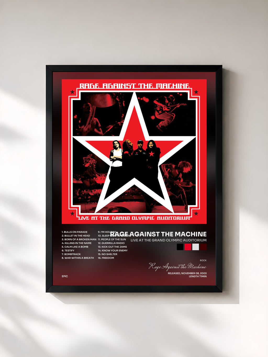 Rage Against the Machine · Live at the Grand Olympic Auditorium