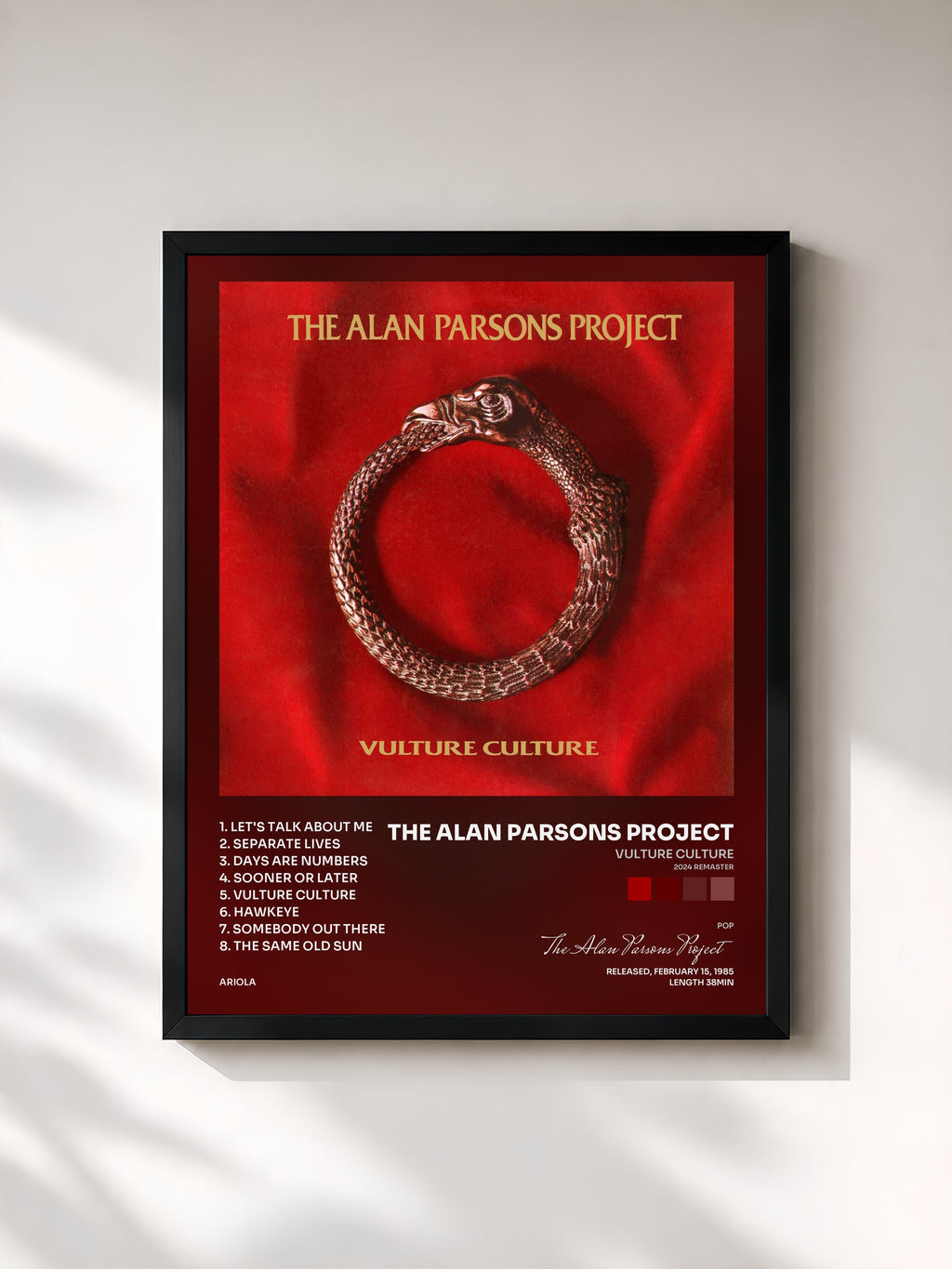 The Alan Parsons Project · Vulture Culture (2024 Remaster)
