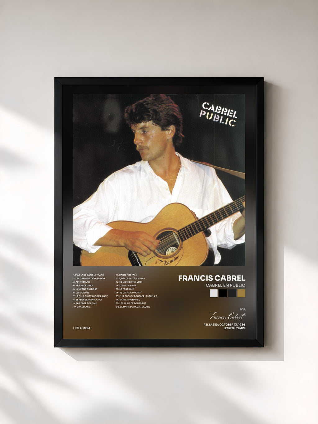 Francis Cabrel · Cabrel en public