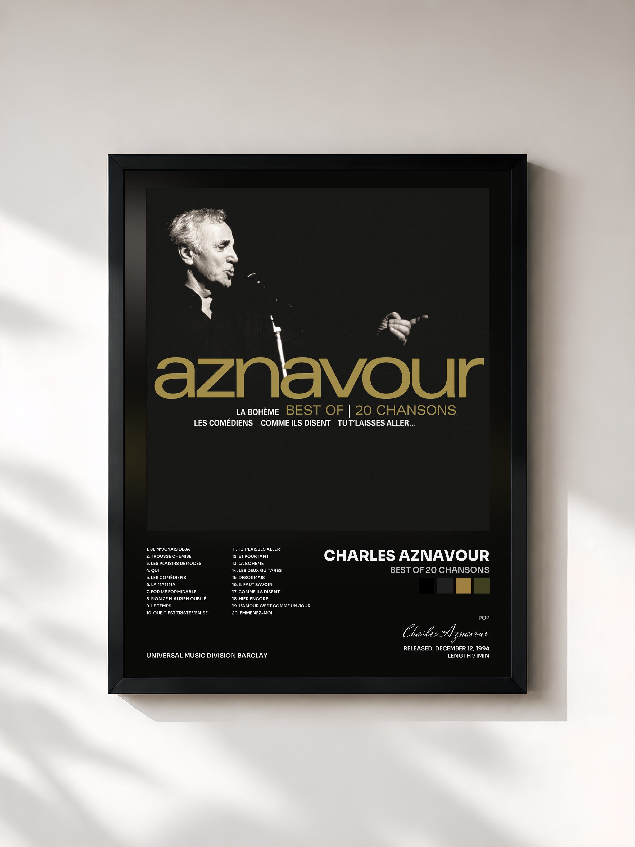 Charles Aznavour · Best Of 20 Chansons
