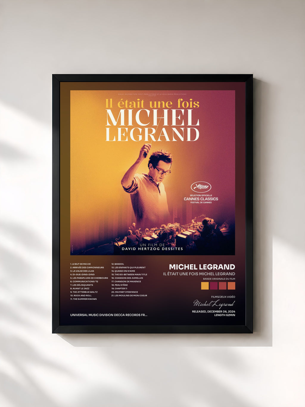 Michel Legrand · Il était une fois Michel Legrand (Bande originale du film)