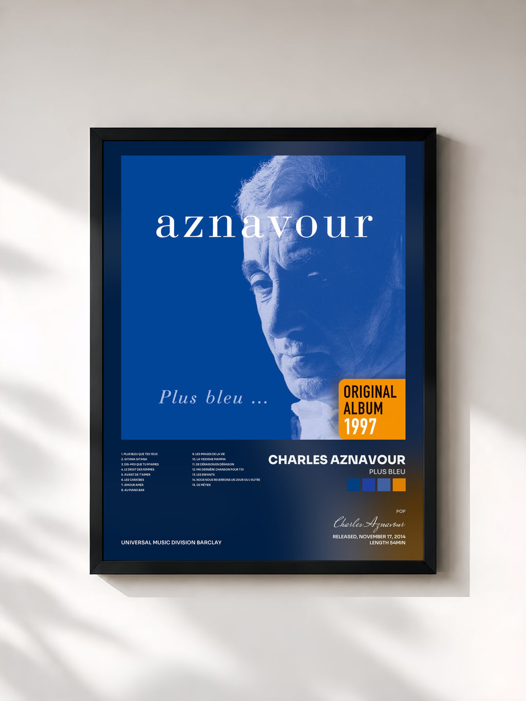 Charles Aznavour · Plus bleu