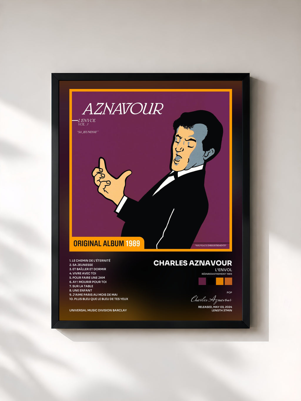 Charles Aznavour · L'envol (Réenregistrement 1989)