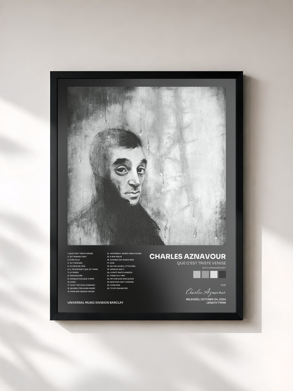Charles Aznavour · Que c'est triste Venise (60th Anniversary)