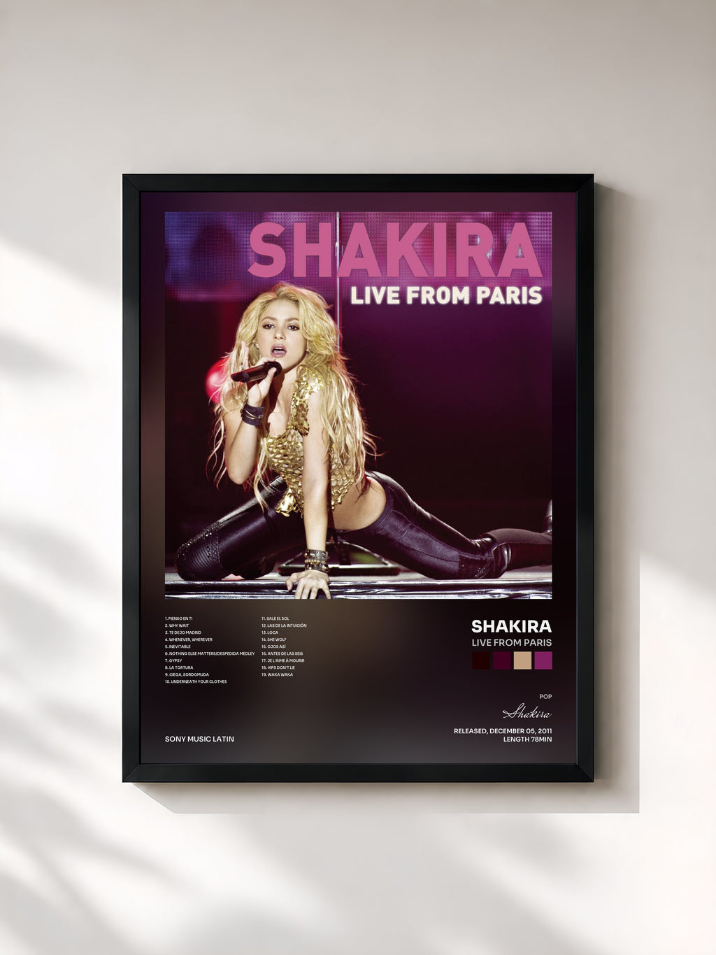 Shakira · Live From Paris