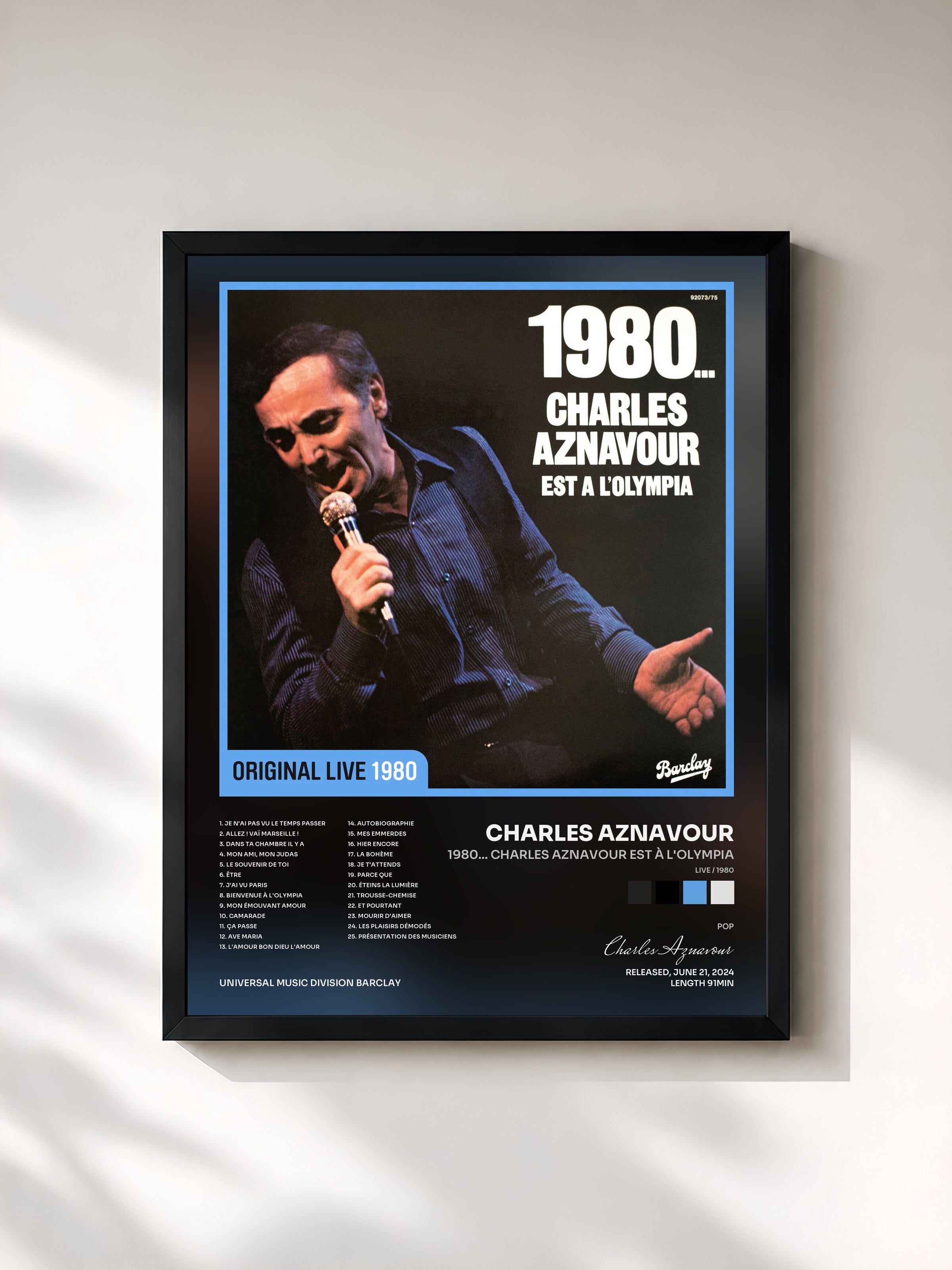 Charles Aznavour · 1980... Charles Aznavour est à l'Olympia (Live / 1980)