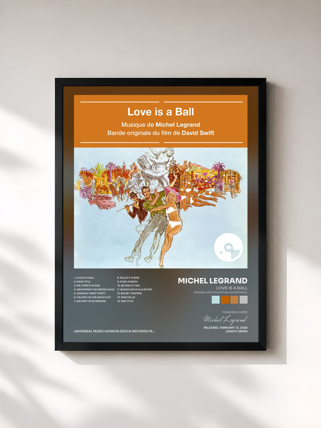 Michel Legrand · Love Is A Ball (Original Motion Picture Soundtrack)