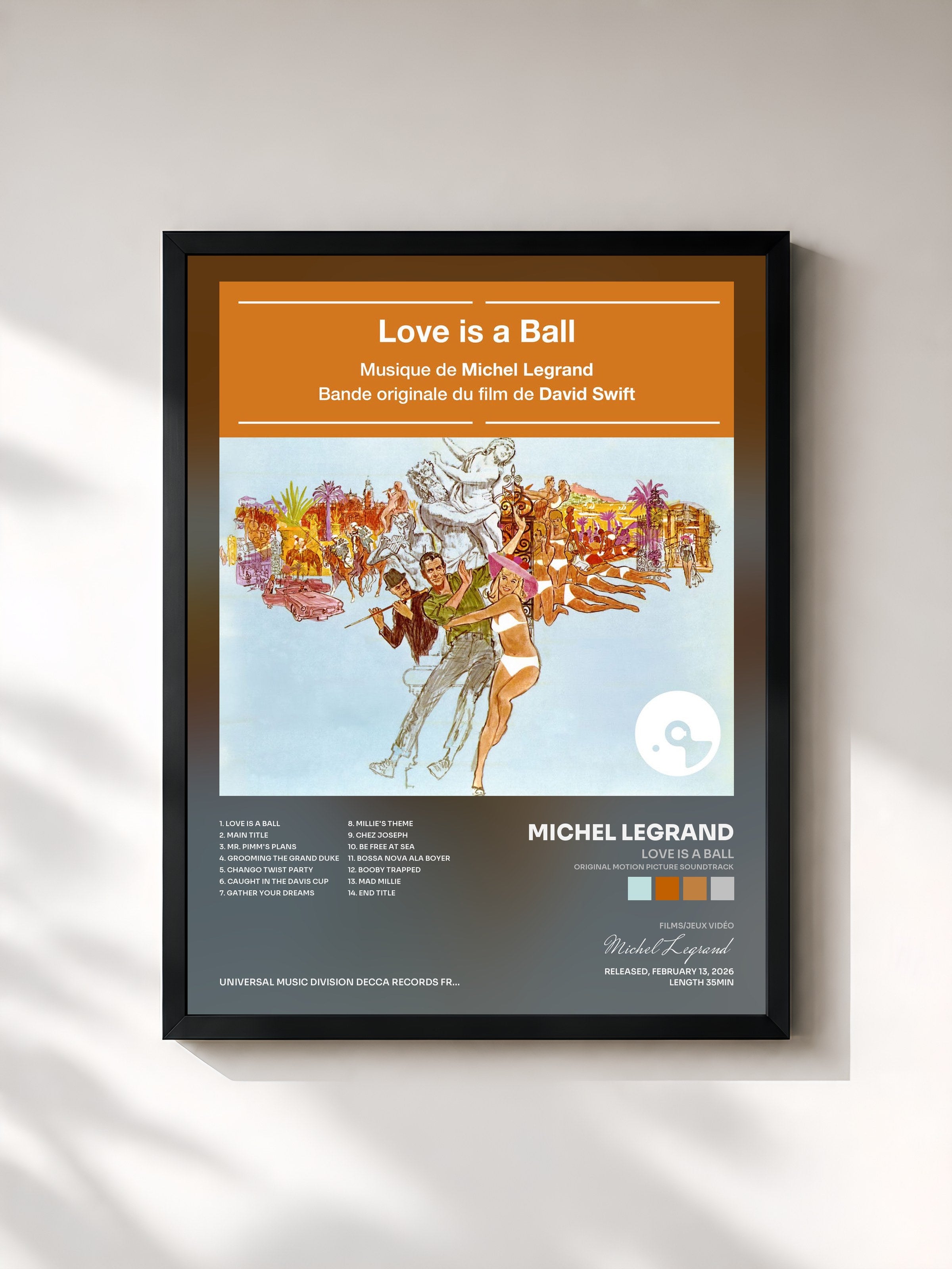 Michel Legrand · Love Is A Ball (Original Motion Picture Soundtrack)