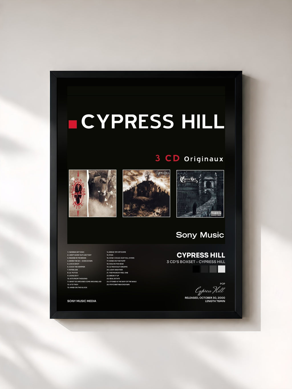 Cypress Hill · 3 CD's Boxset - Cypress Hill