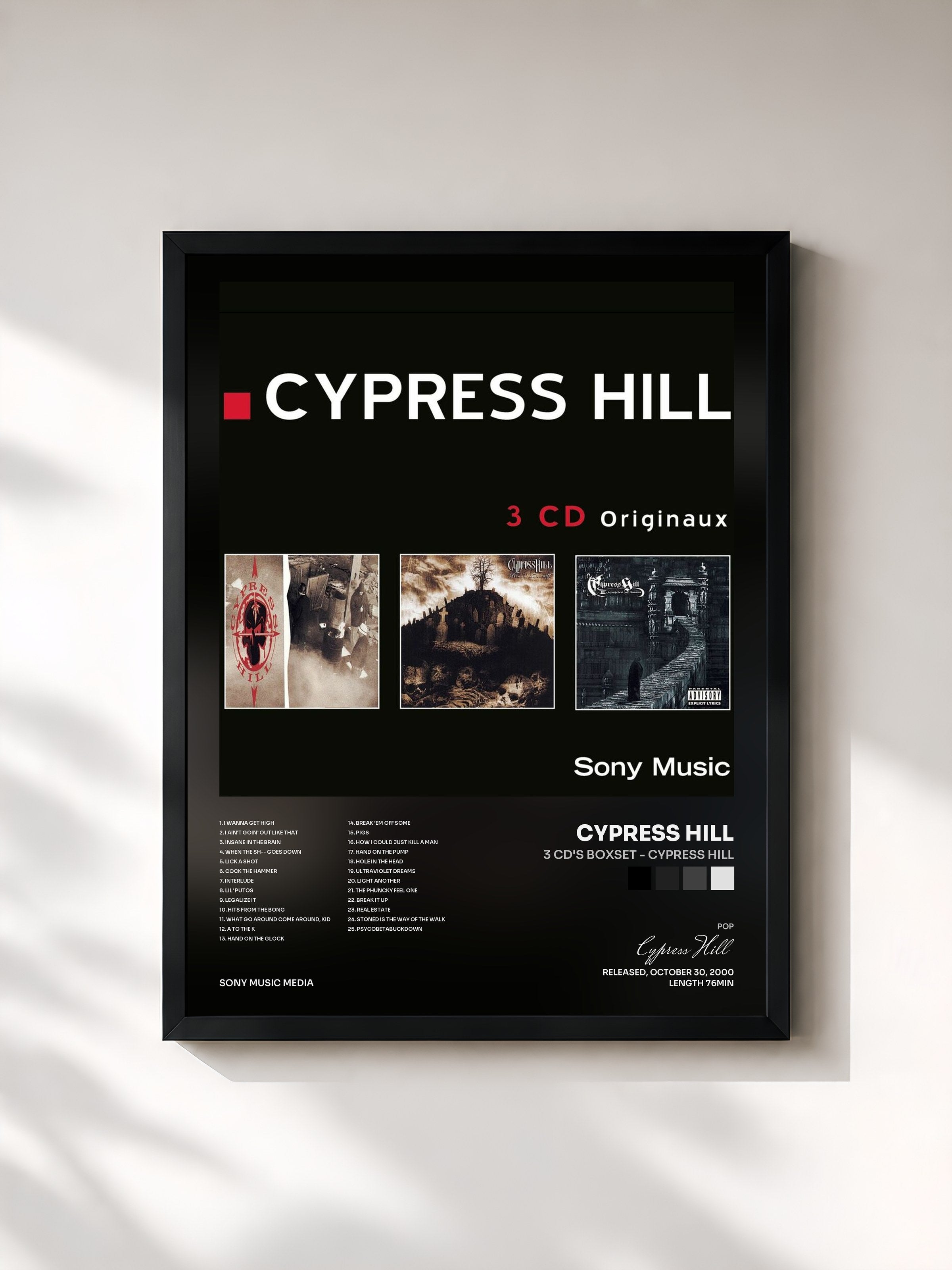 Cypress Hill · 3 CD's Boxset - Cypress Hill