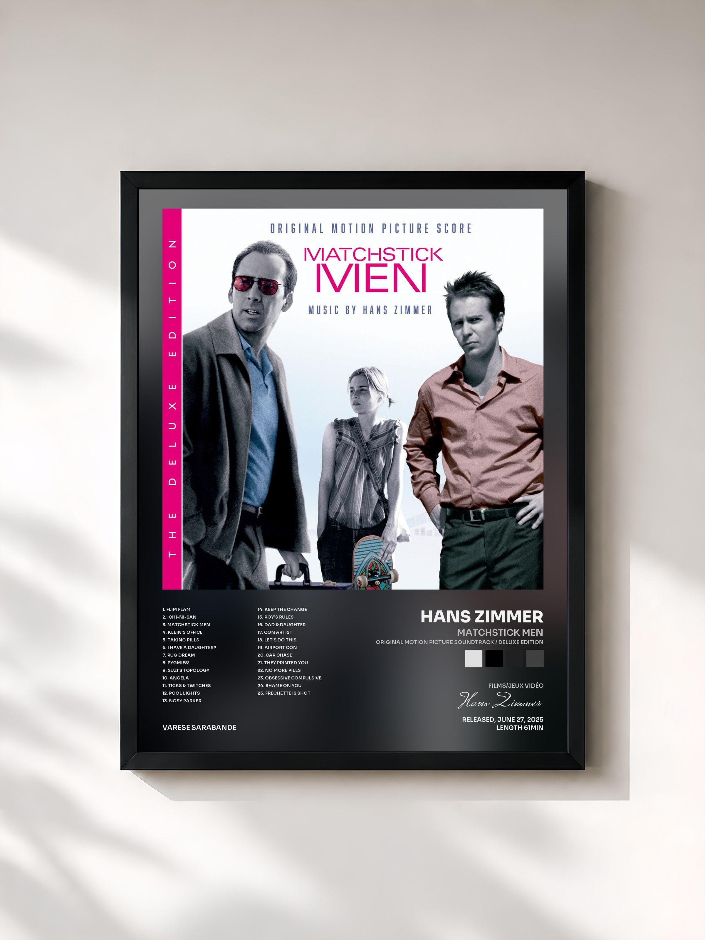 Hans Zimmer · Matchstick Men (Original Motion Picture Soundtrack / Deluxe Edition)