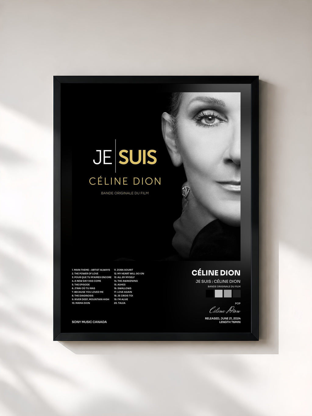 Céline Dion · JE SUIS : CÉLINE DION (Bande originale du film)