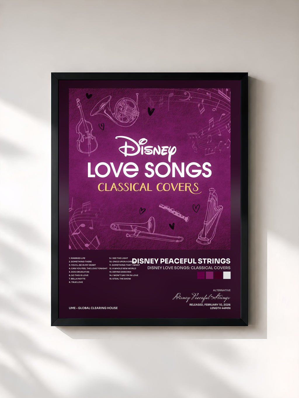 Disney Peaceful Strings · Disney Love Songs: Classical Covers