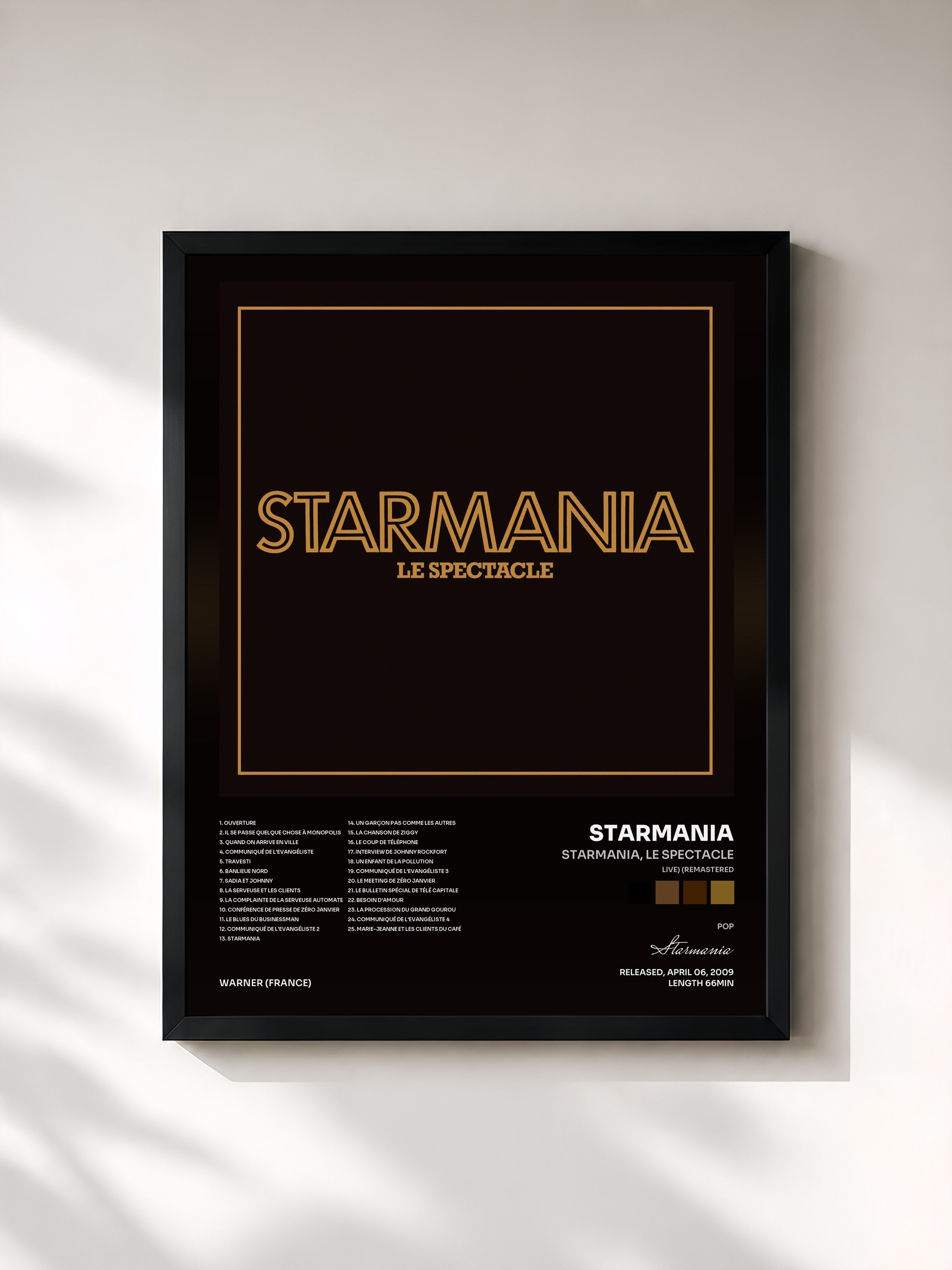 Starmania · Starmania, le spectacle (Live) (Remastered)