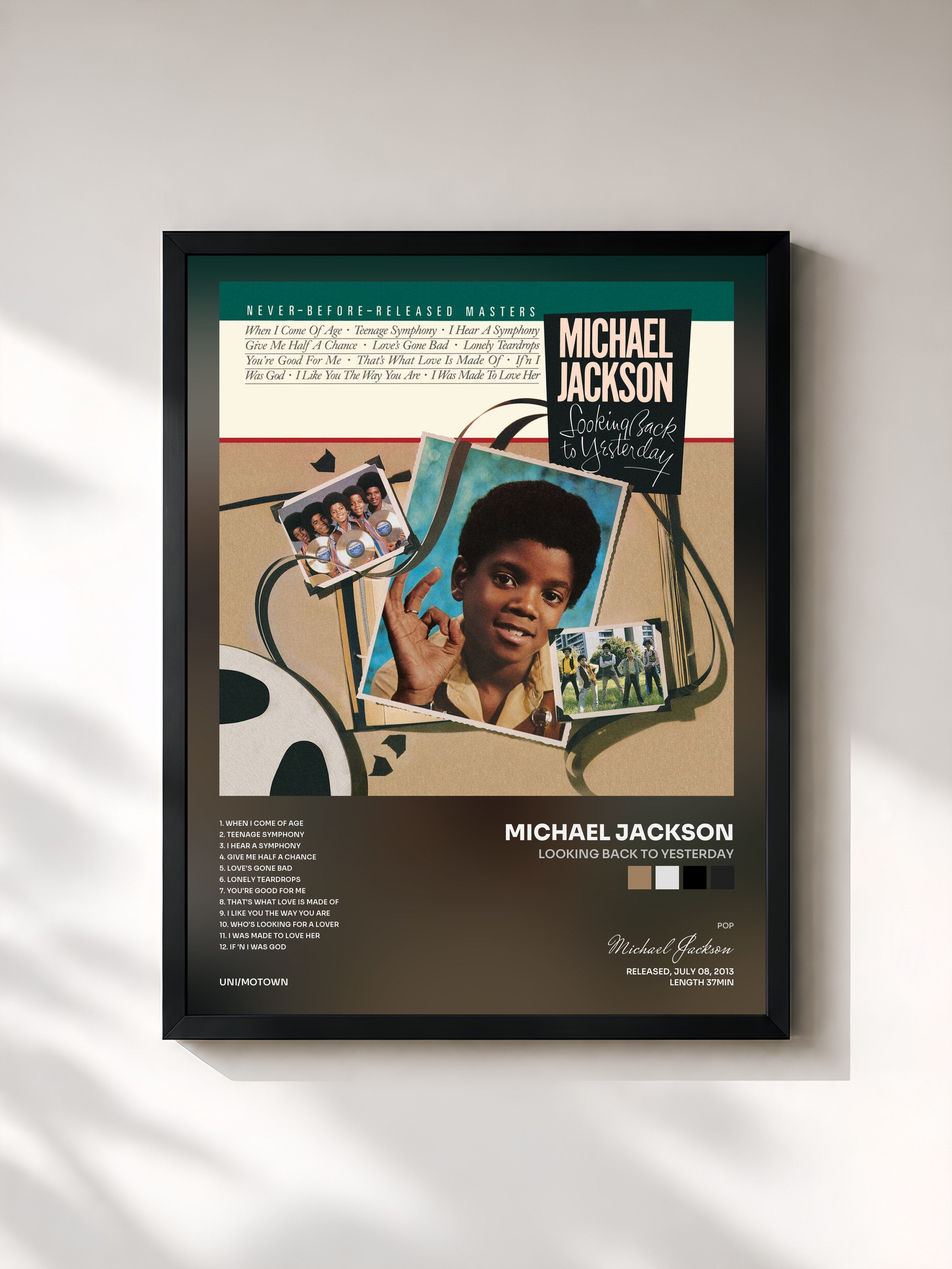 Michael Jackson · Looking Back To Yesterday