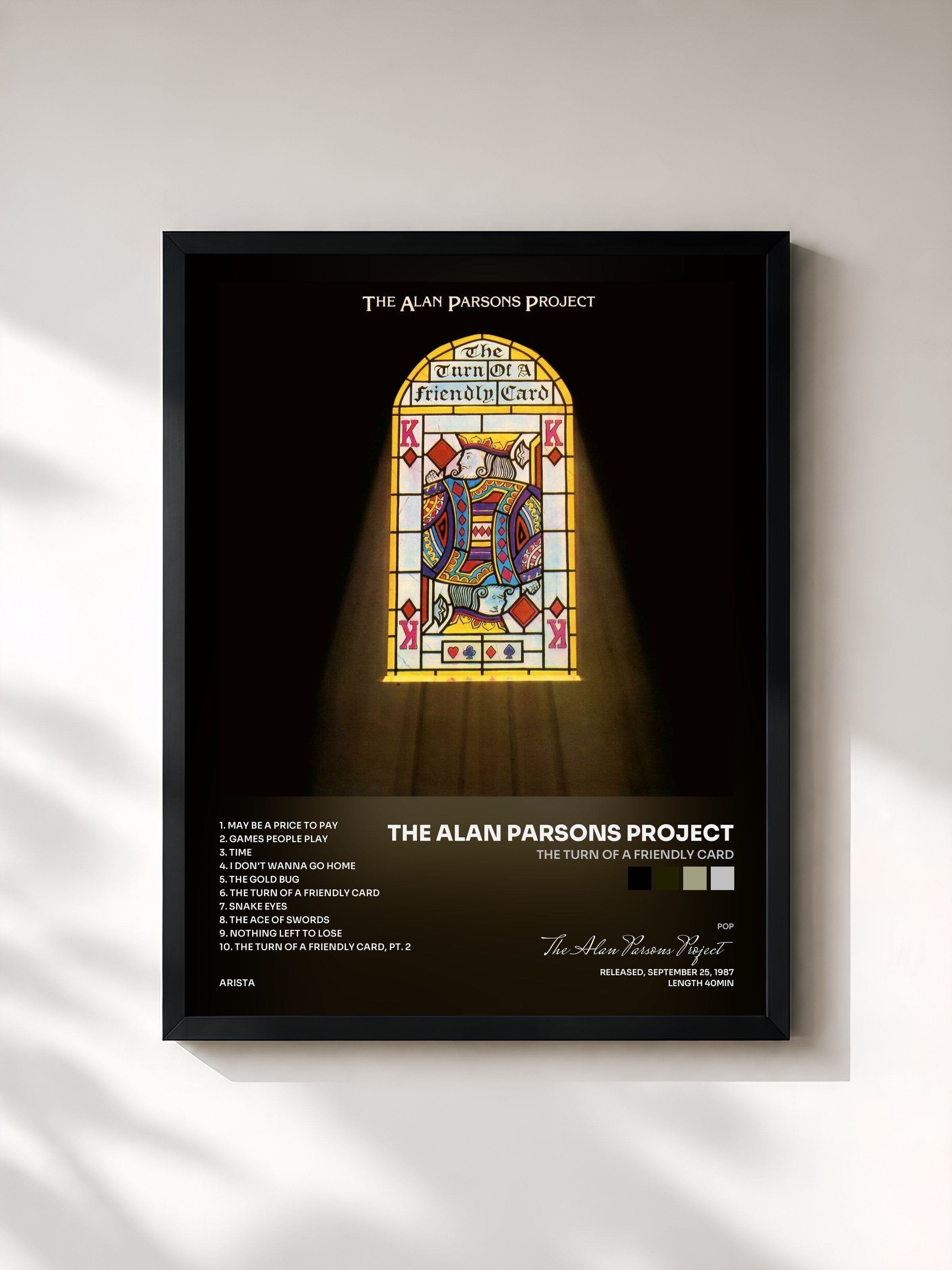 The Alan Parsons Project · The Turn Of A Friendly Card