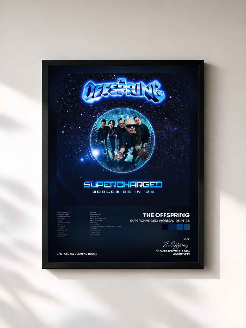 The Offspring · SUPERCHARGED: WORLDWIDE IN '25