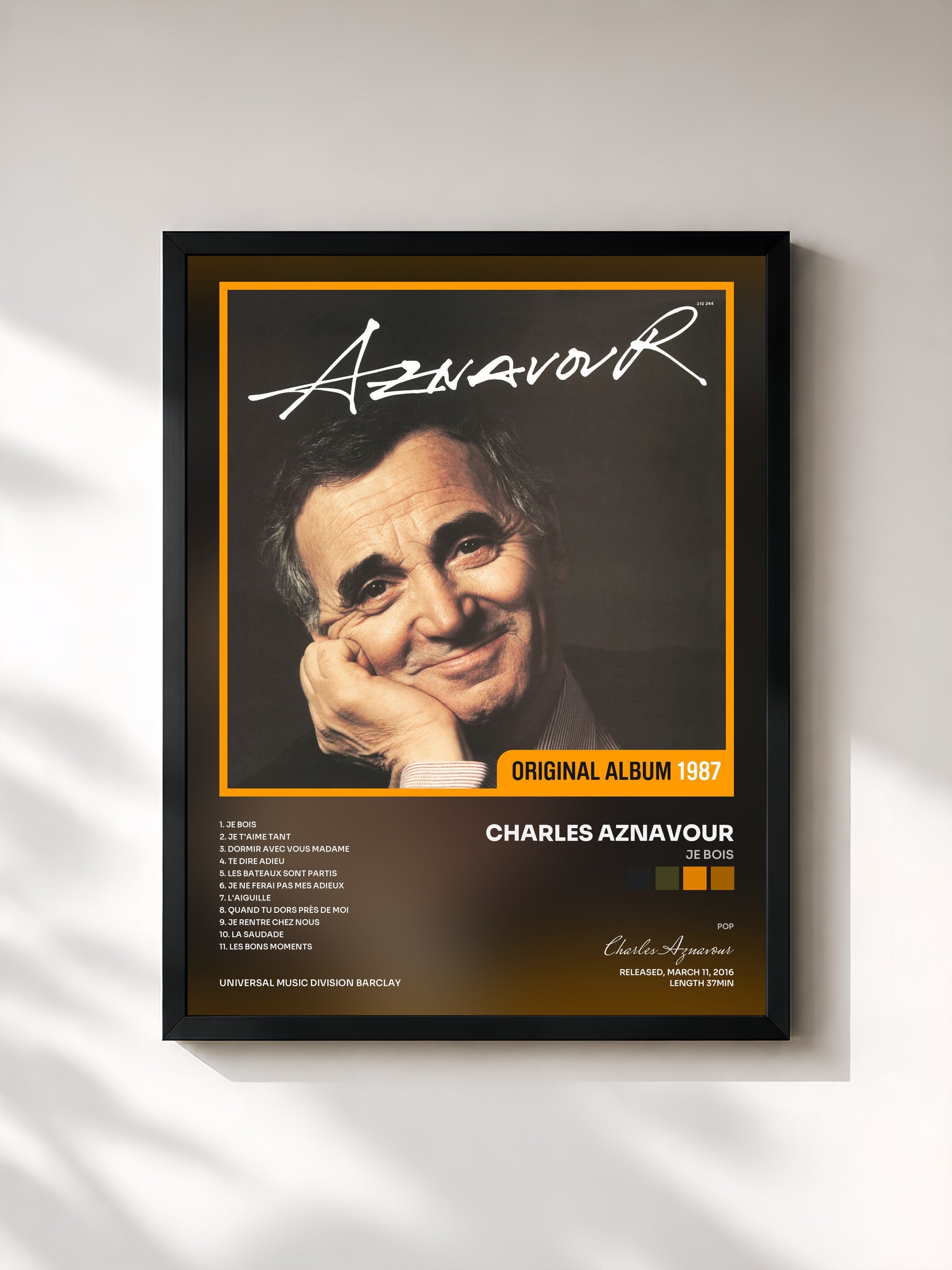 Charles Aznavour · Je bois