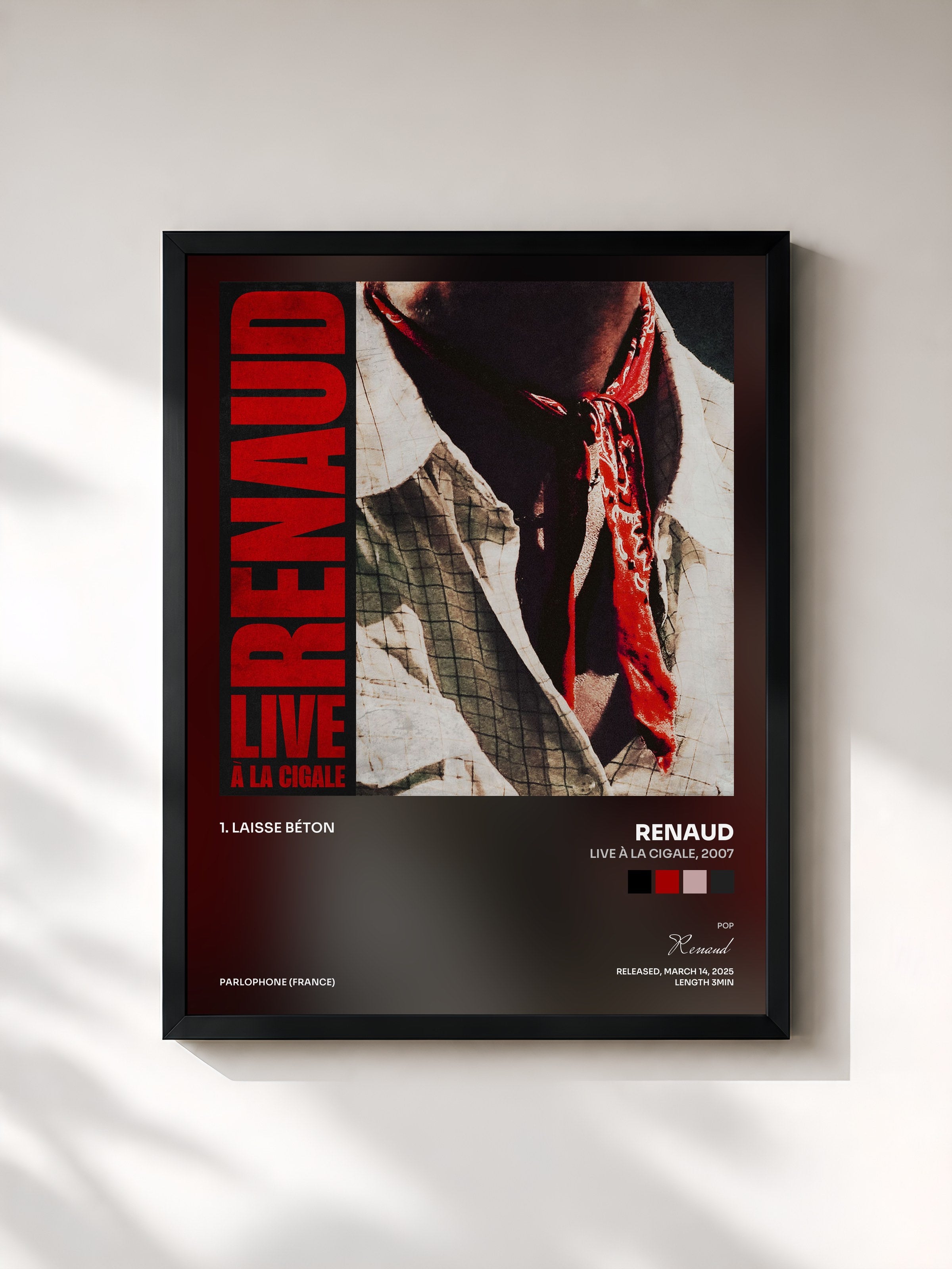 Renaud · Live à La Cigale, 2007