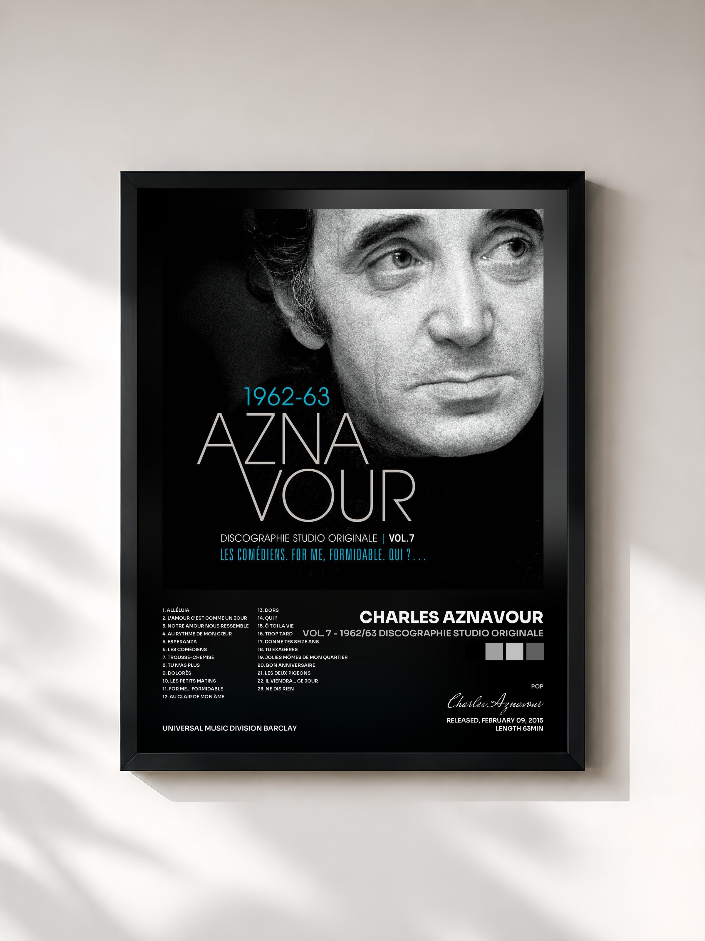 Charles Aznavour · Vol. 7 - 1962/63 Discographie studio originale