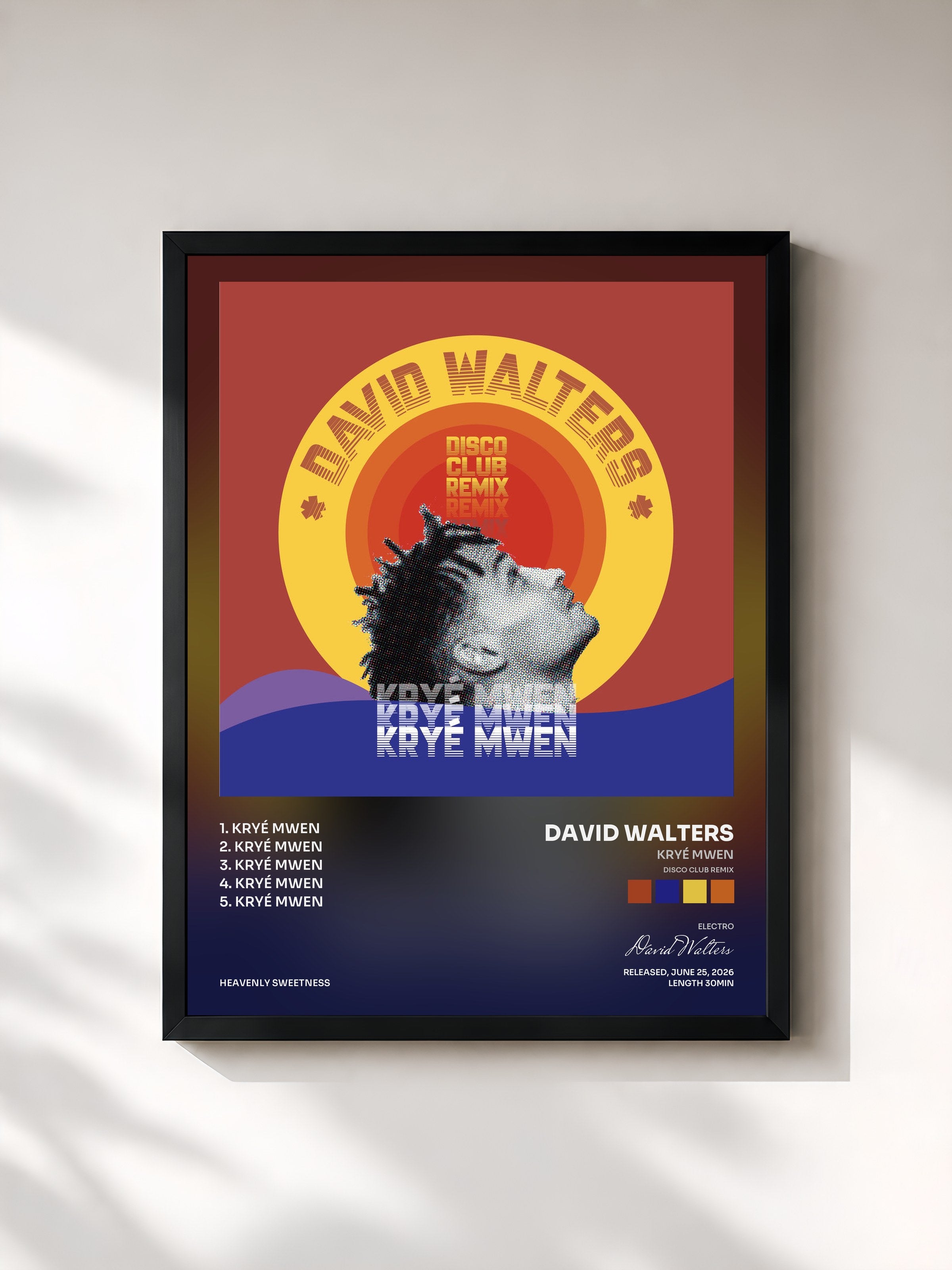 David Walters · Kryé Mwen (Disco Club Remix)