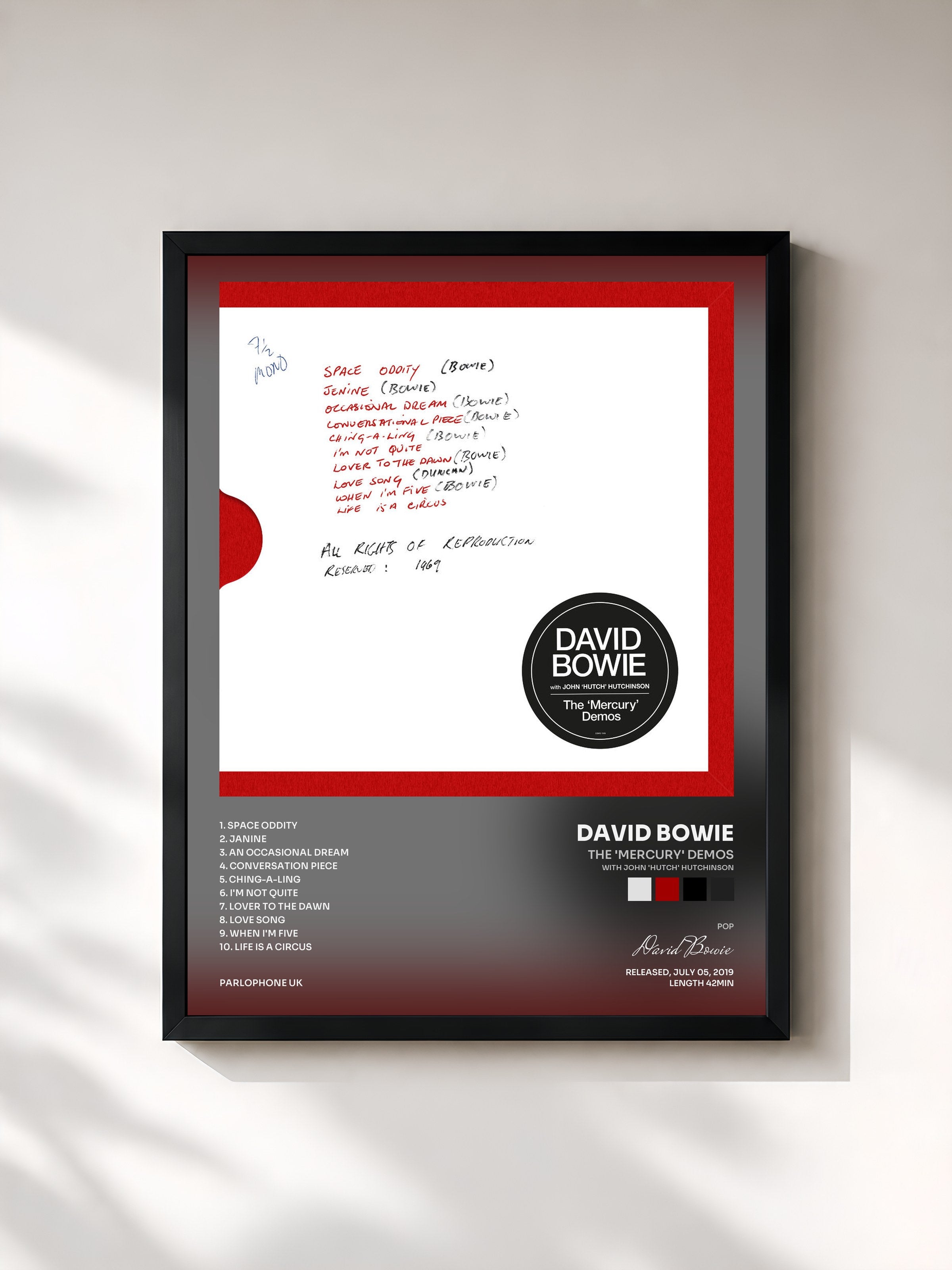 David Bowie · The 'Mercury' Demos (with John 'Hutch' Hutchinson)