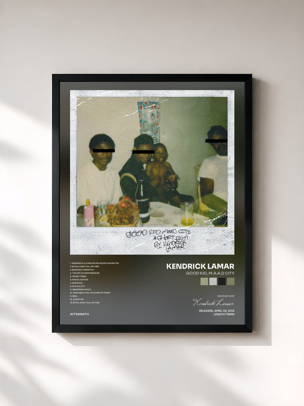 Kendrick Lamar · good kid, m.A.A.d city