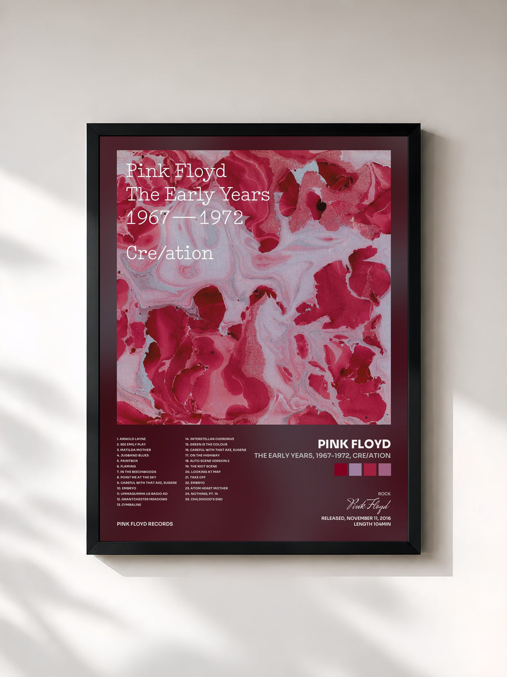 Pink Floyd · The Early Years, 1967-1972, Cre/ation